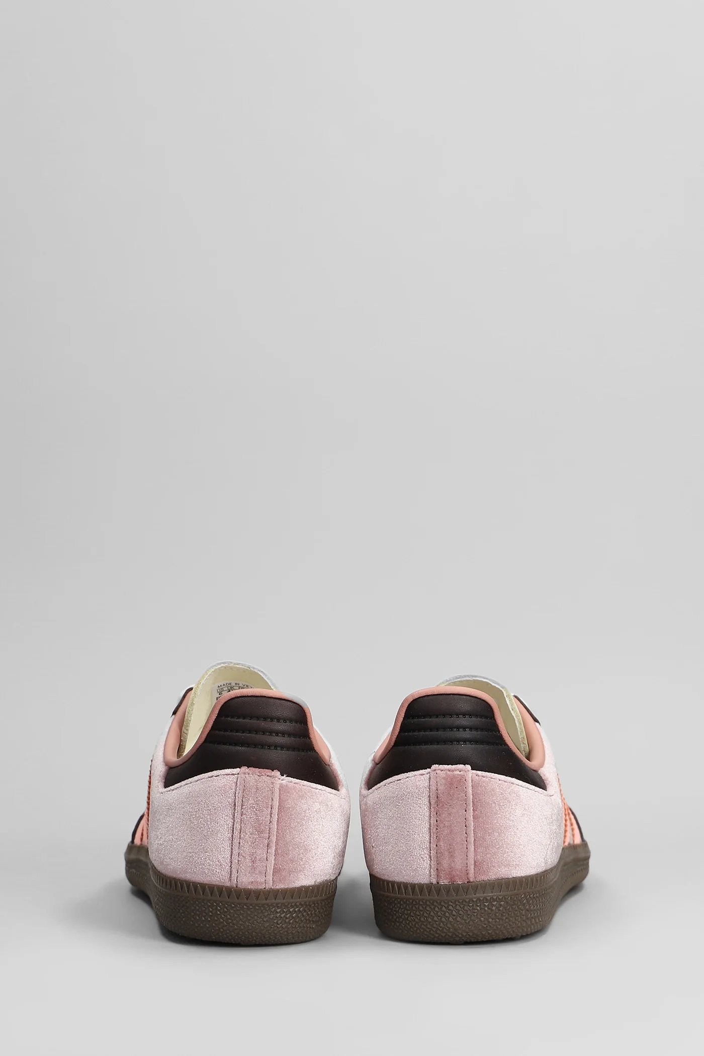 Samba Og Sneakers in brown velvet - Image 4