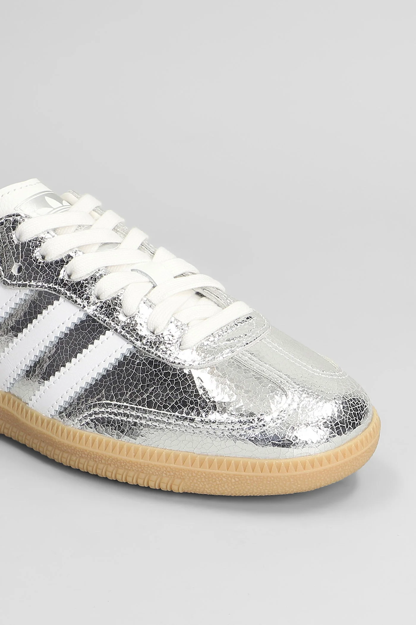Samba OG Sneakers in silver leather - Image 5