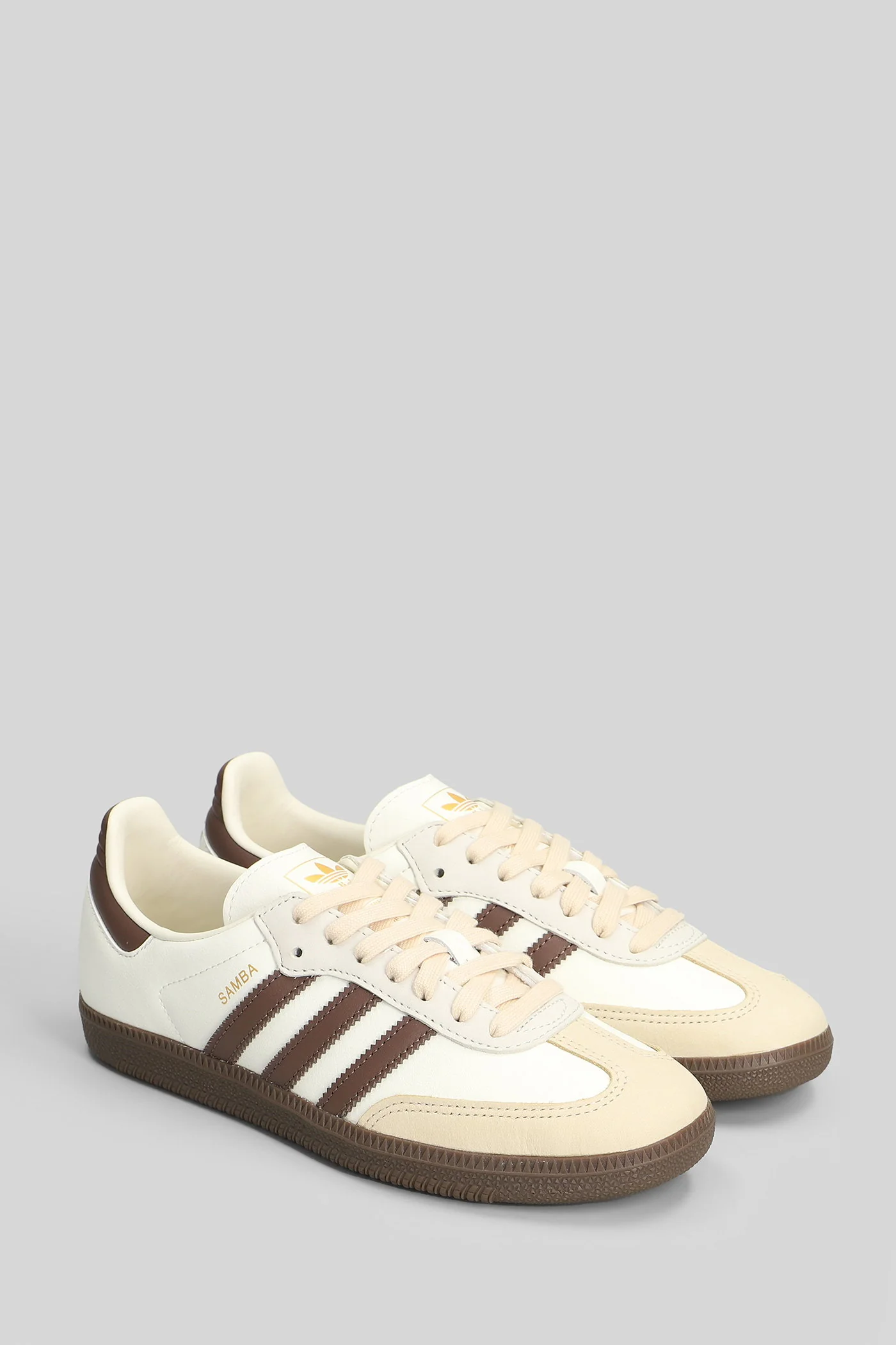 Samba og Sneakers in white leather - Image 2
