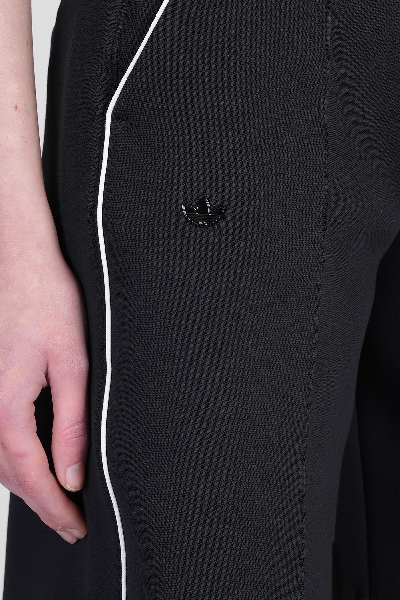 Shorts in black cotton - Image 5
