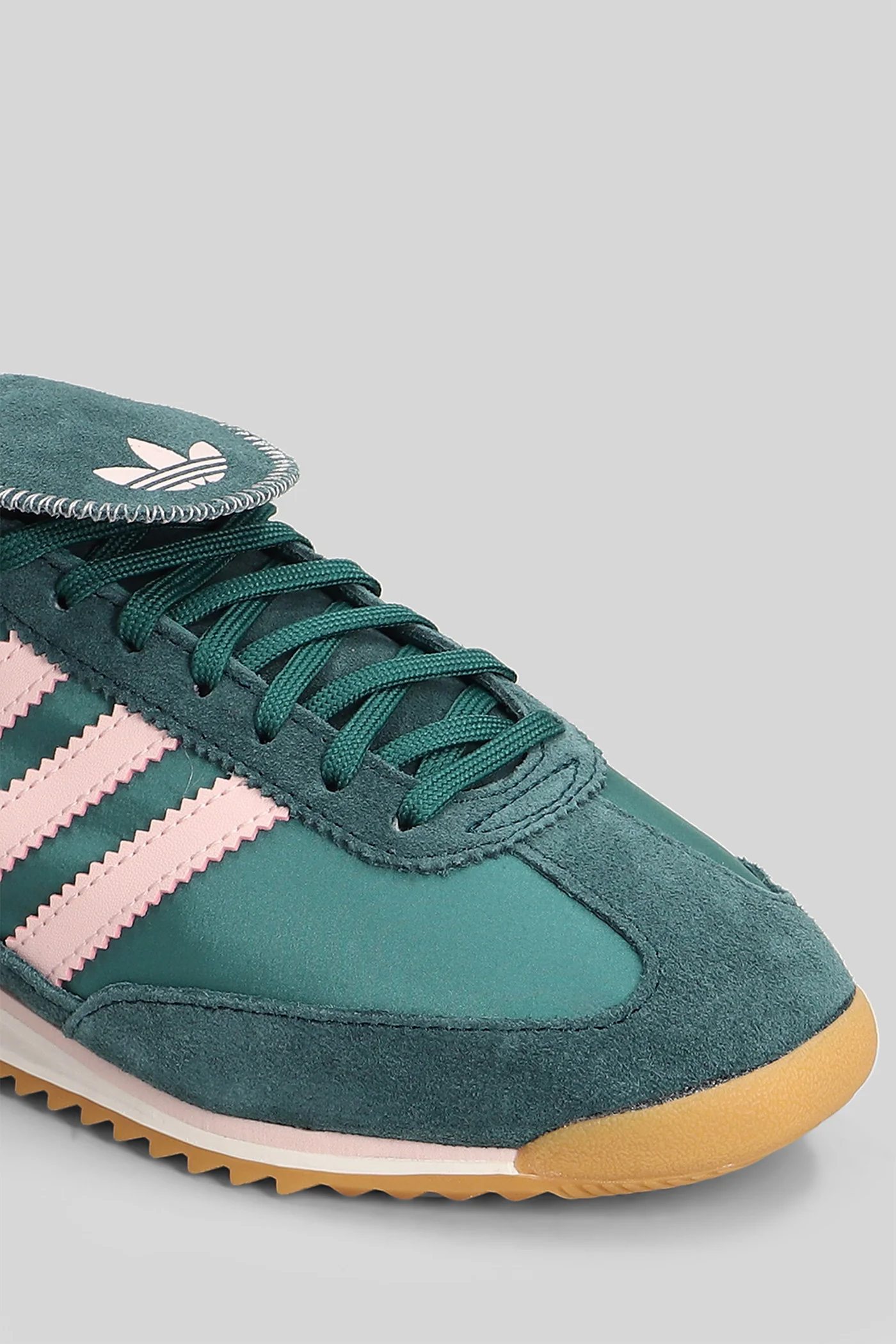 Sl 72 Og Lt Sneakers in green Suede and fabric - Image 5