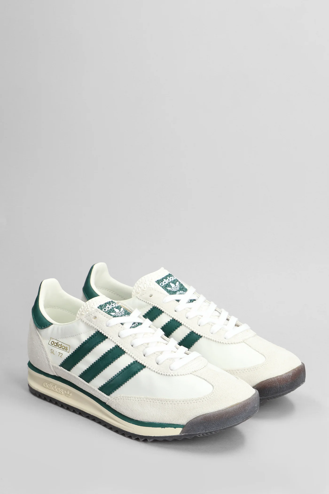 SL 72 RS Sneakers in white Suede and fabric - Image 2