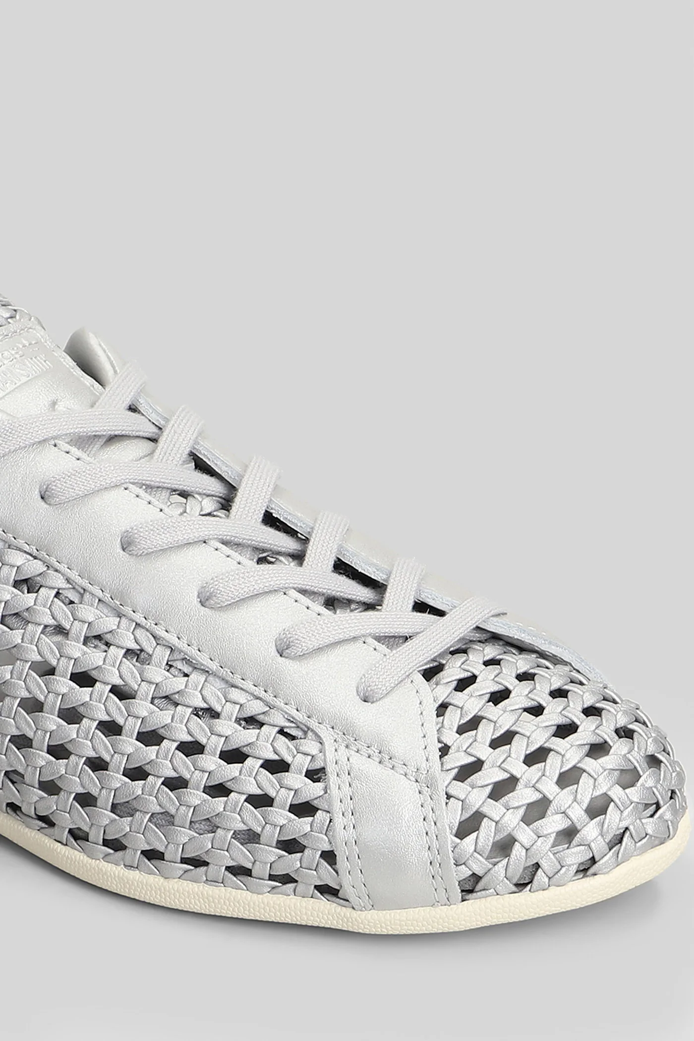 Stan Smith Lo Pro Sneakers in silver leather - Image 5