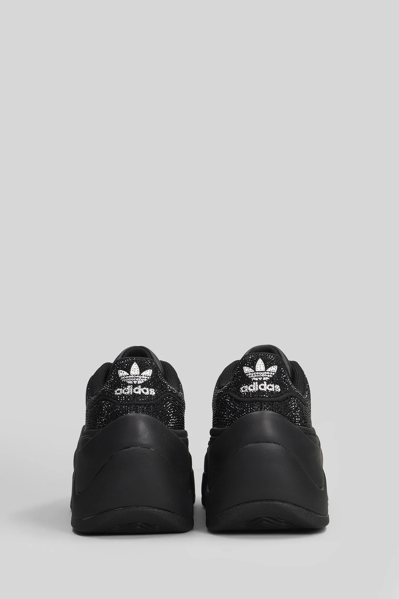 Superstar Bold Sneakers in black fabric - Image 4
