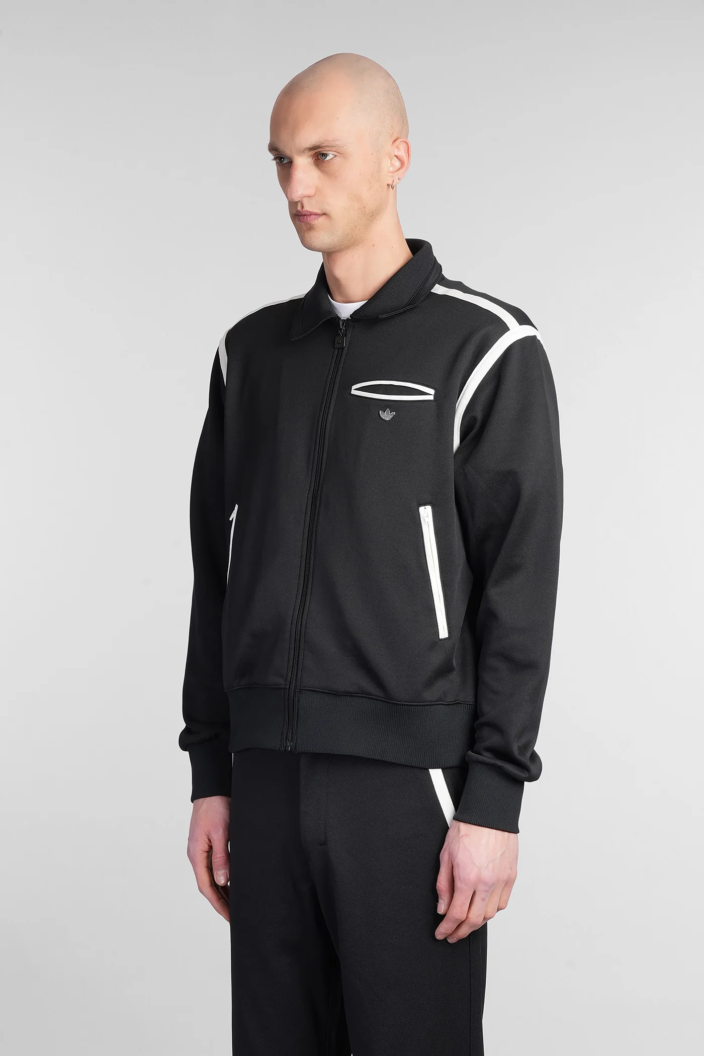 Sweatshirt in black polyester - Image 4