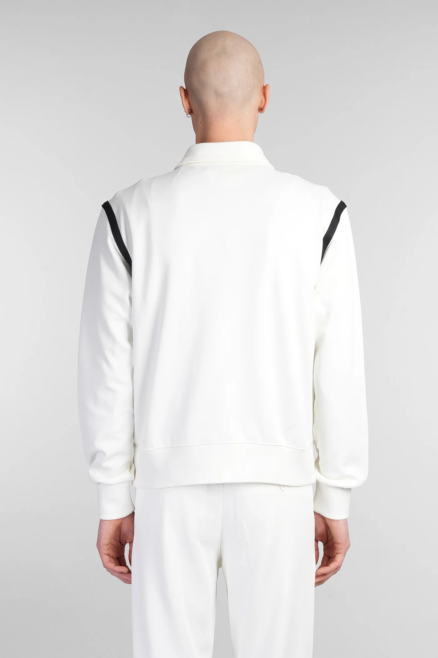 Sweatshirt in white polyester - Image 3