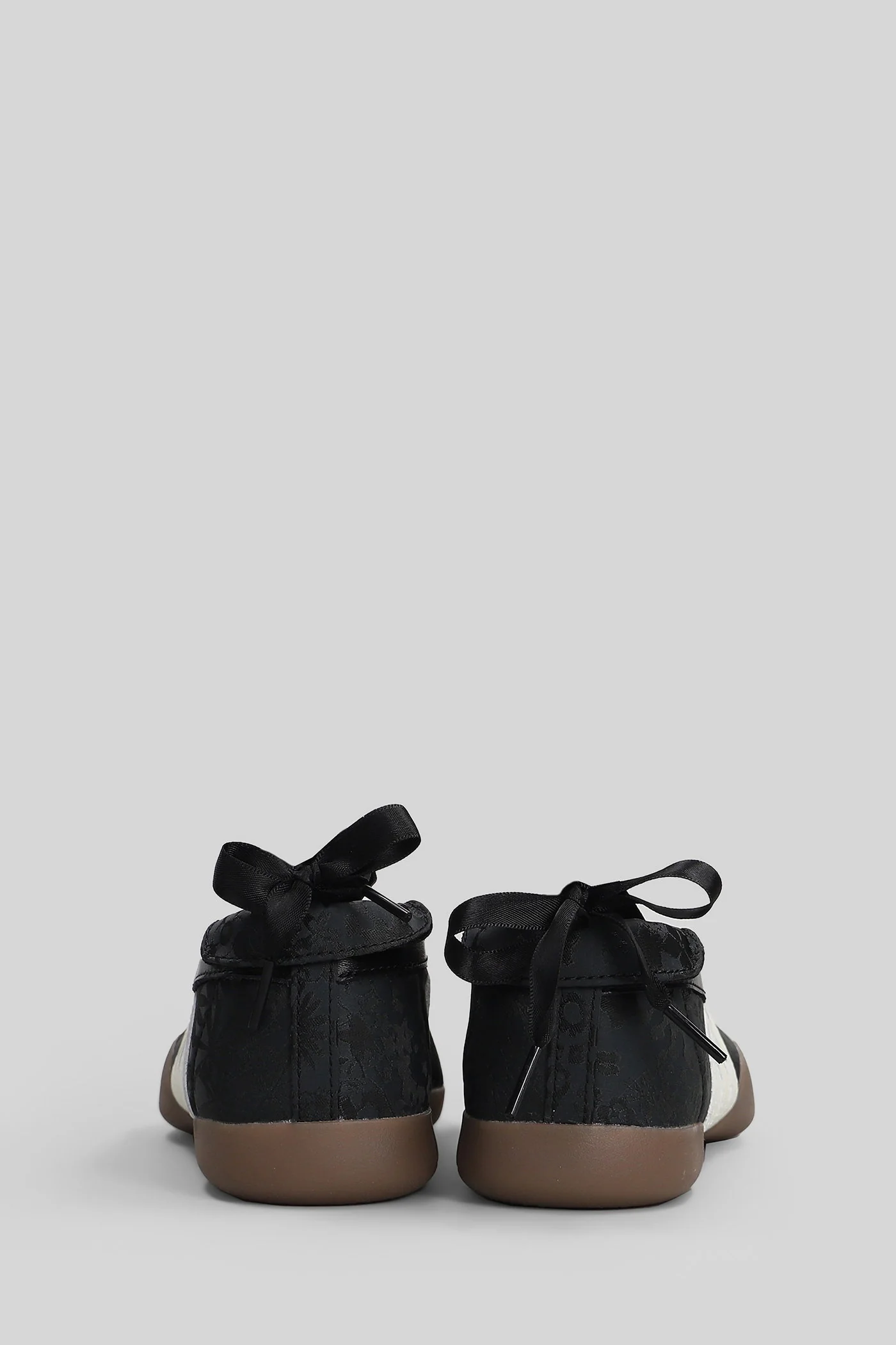 Taekwondo Mei Balle Sneakers in black leather and fabric - Image 4