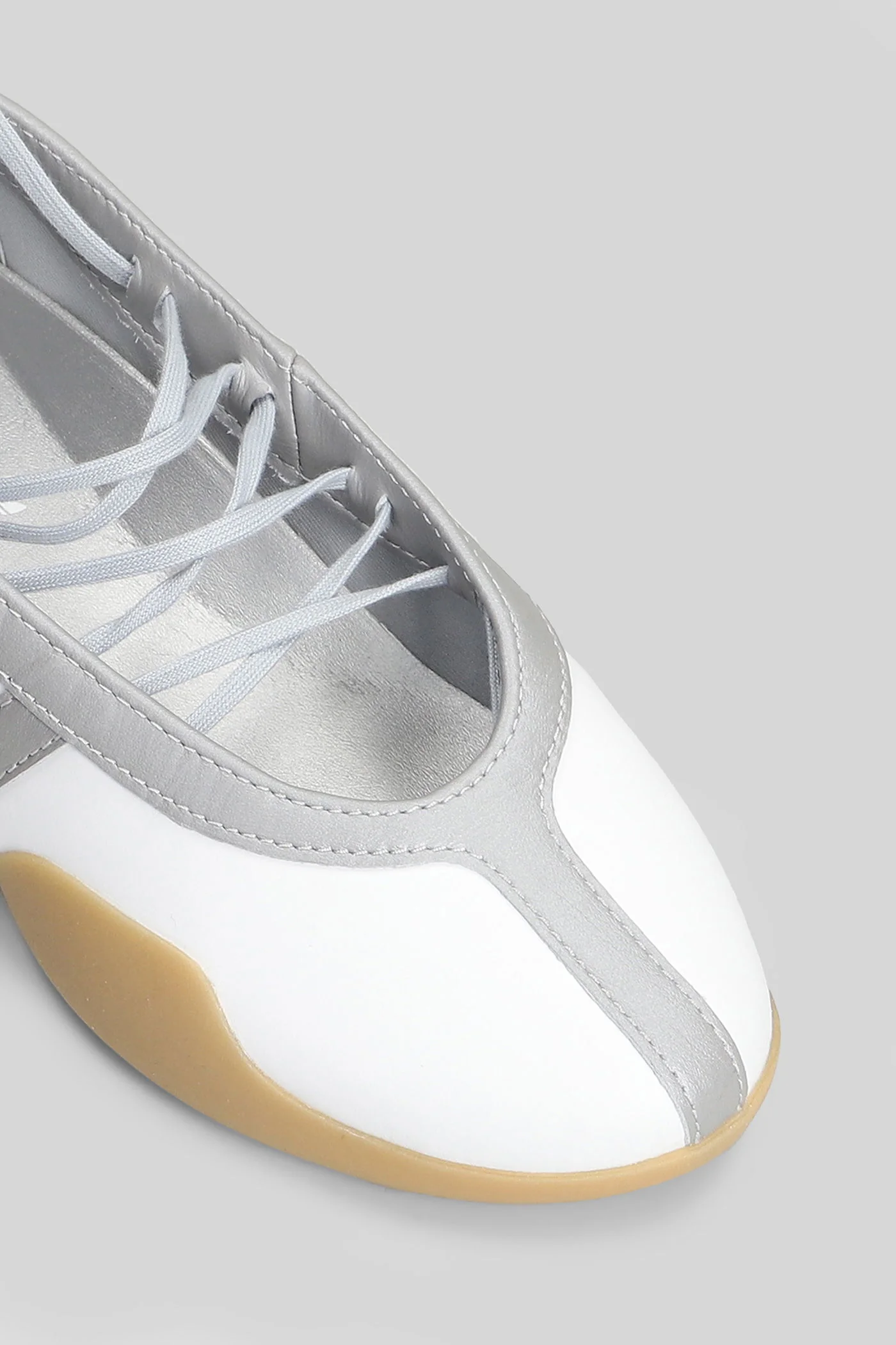 Taekwondo Mei Balle Sneakers in white leather - Image 5