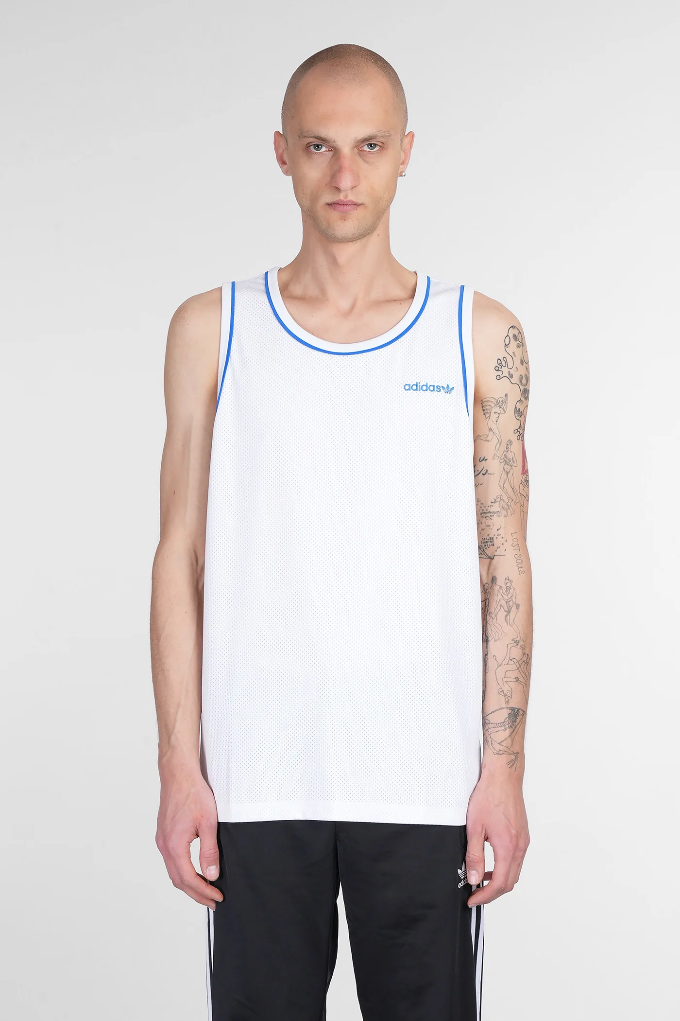 Vest Topwear in white polyester
