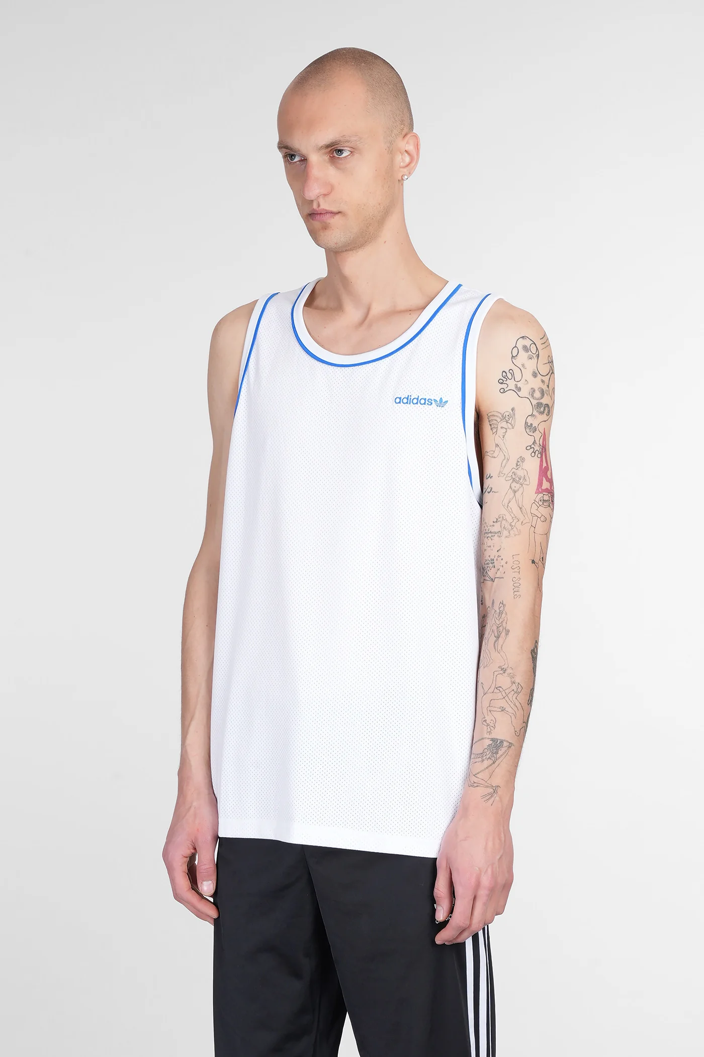 Vest Topwear in white polyester - Image 4