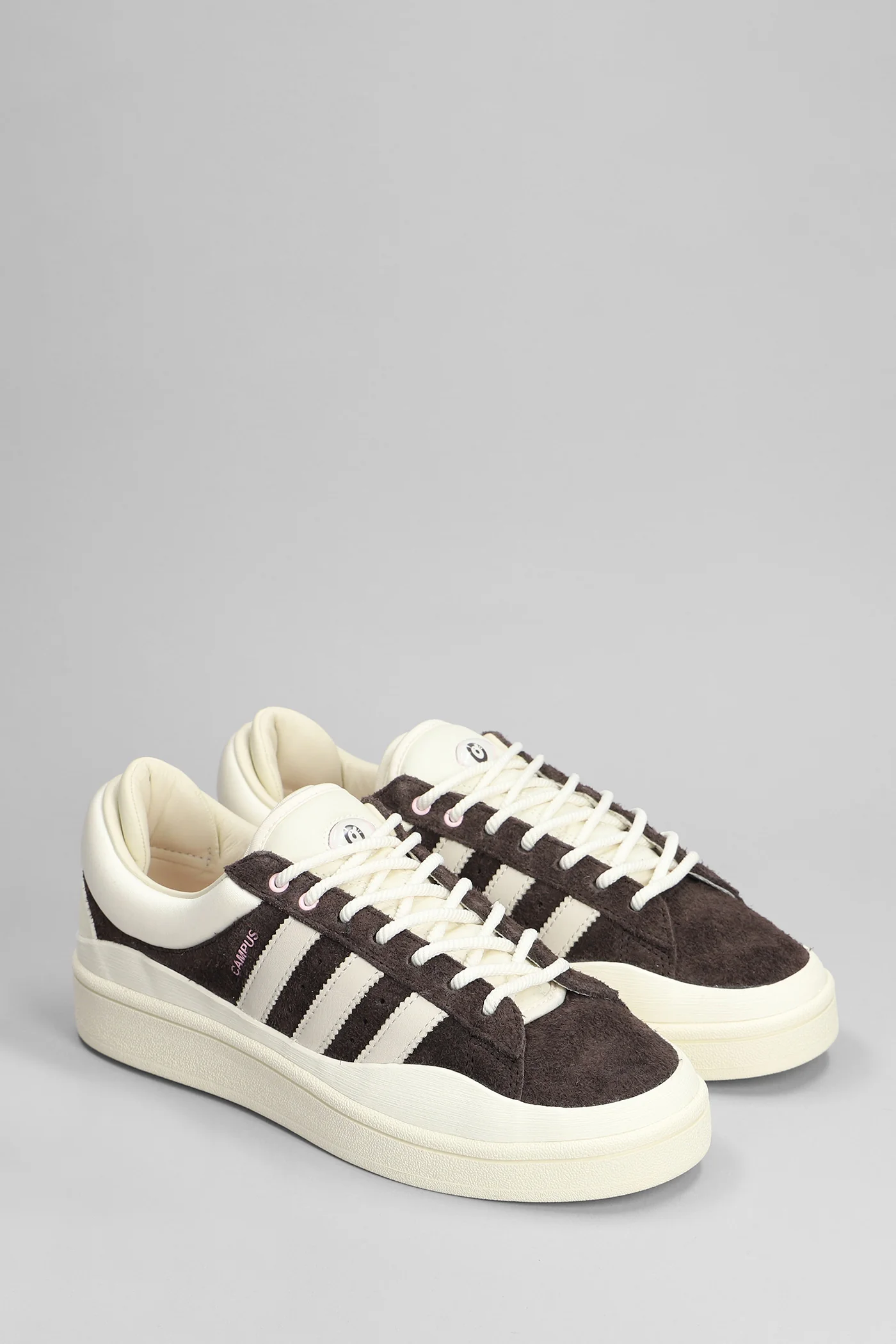Bad Bunny Campus Sneakers in beige suede and leather - Image 2