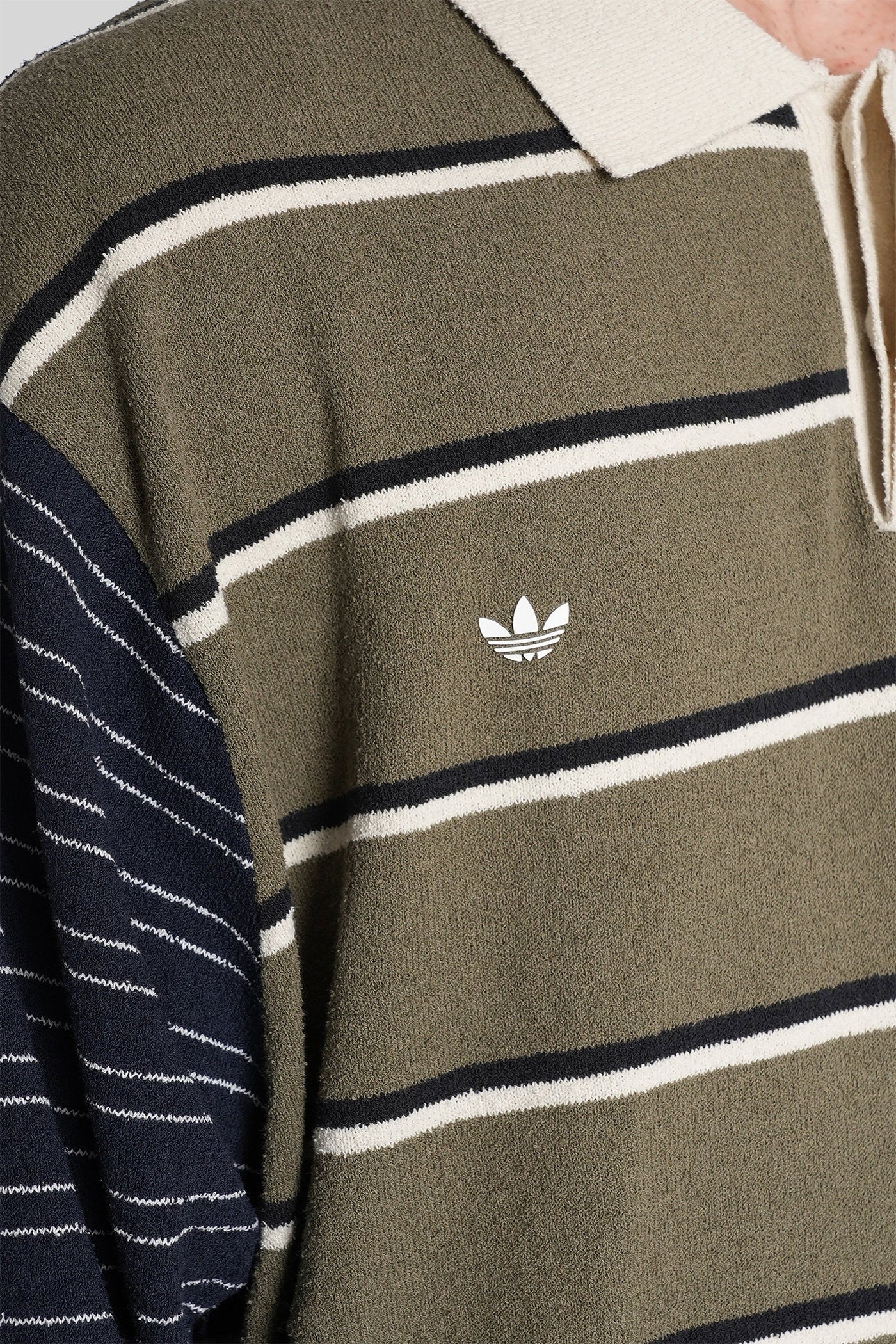 Adi 007 Ls Tee Polo in green cotton - Image 5