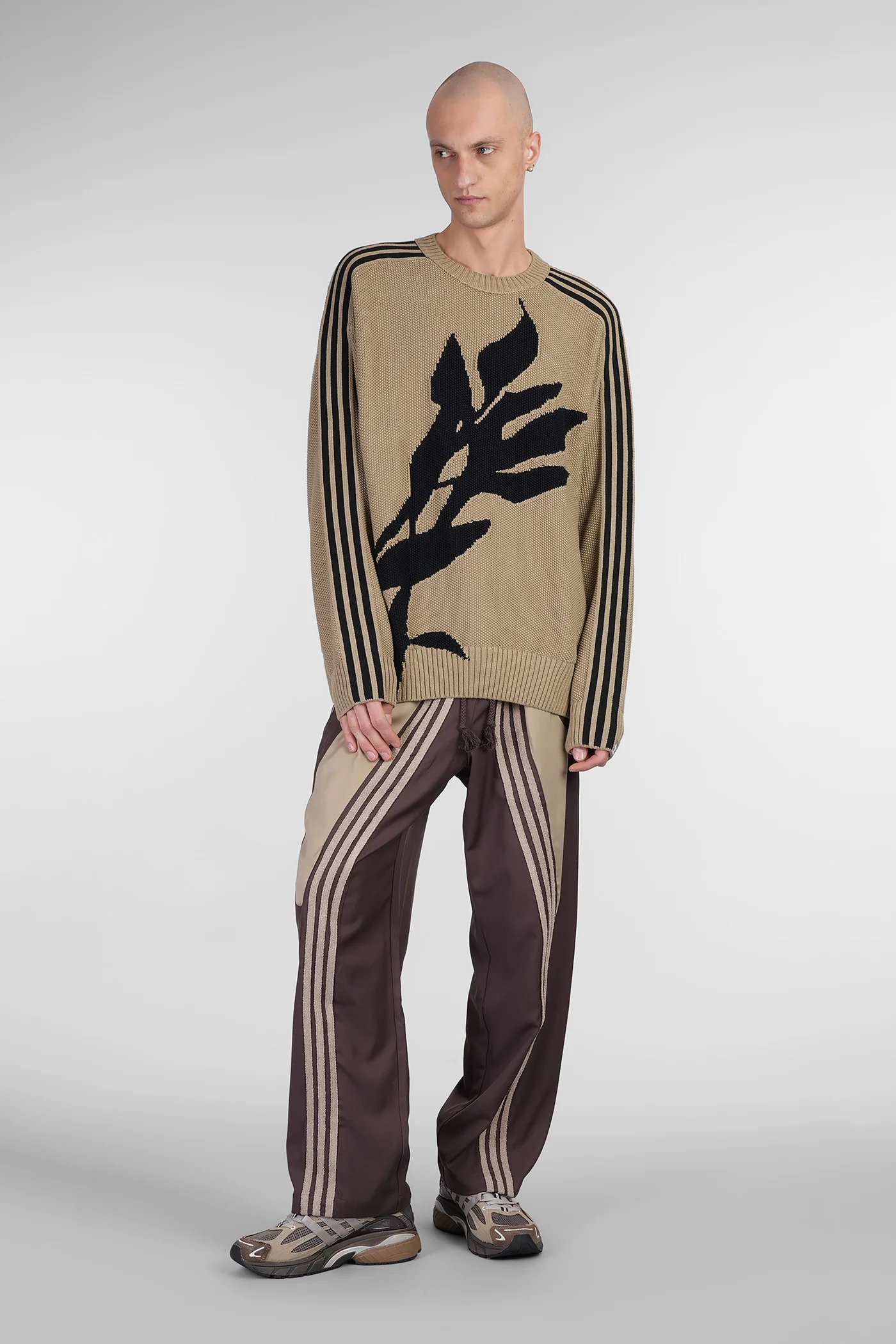 Knitwear in beige cotton - Image 2