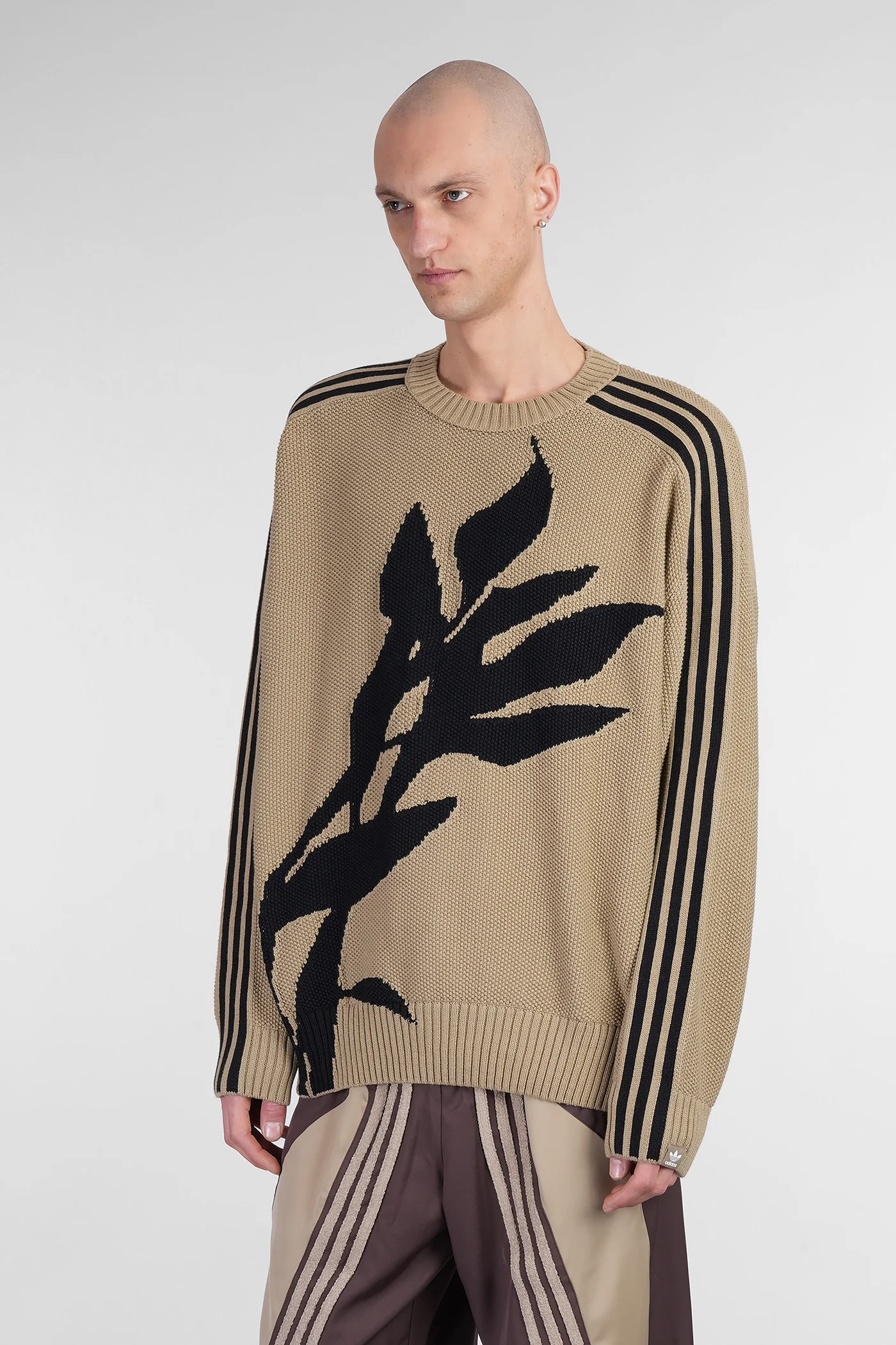 Knitwear in beige cotton - Image 4