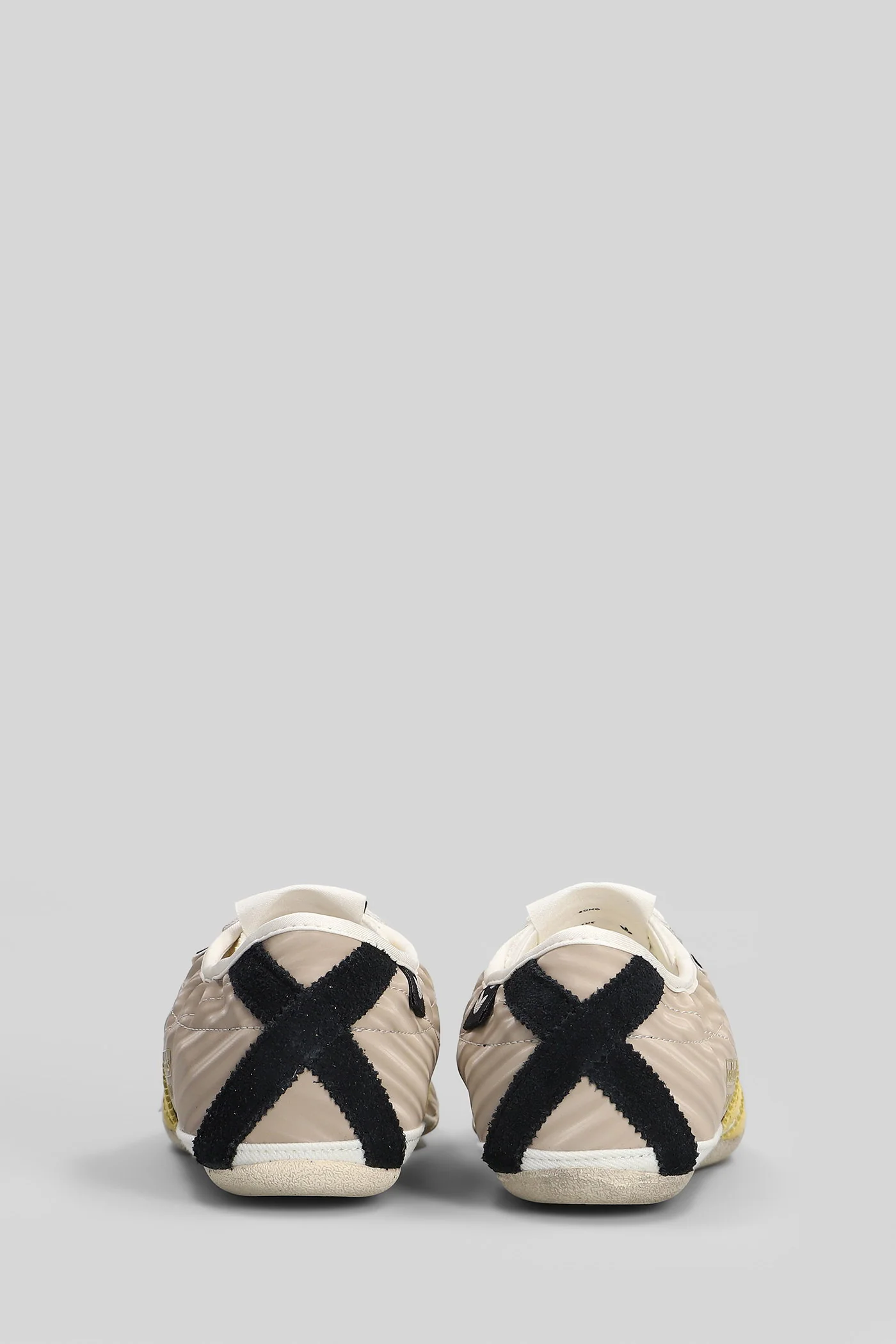 Tokyo Sneakers in beige fabric - Image 4