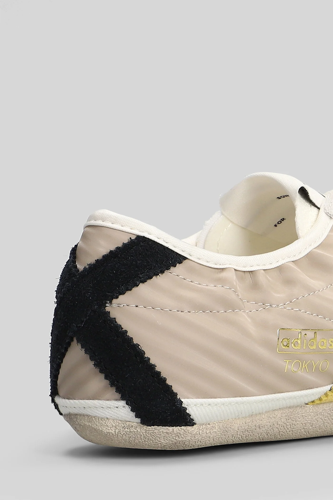 Tokyo Sneakers in beige fabric - Image 5