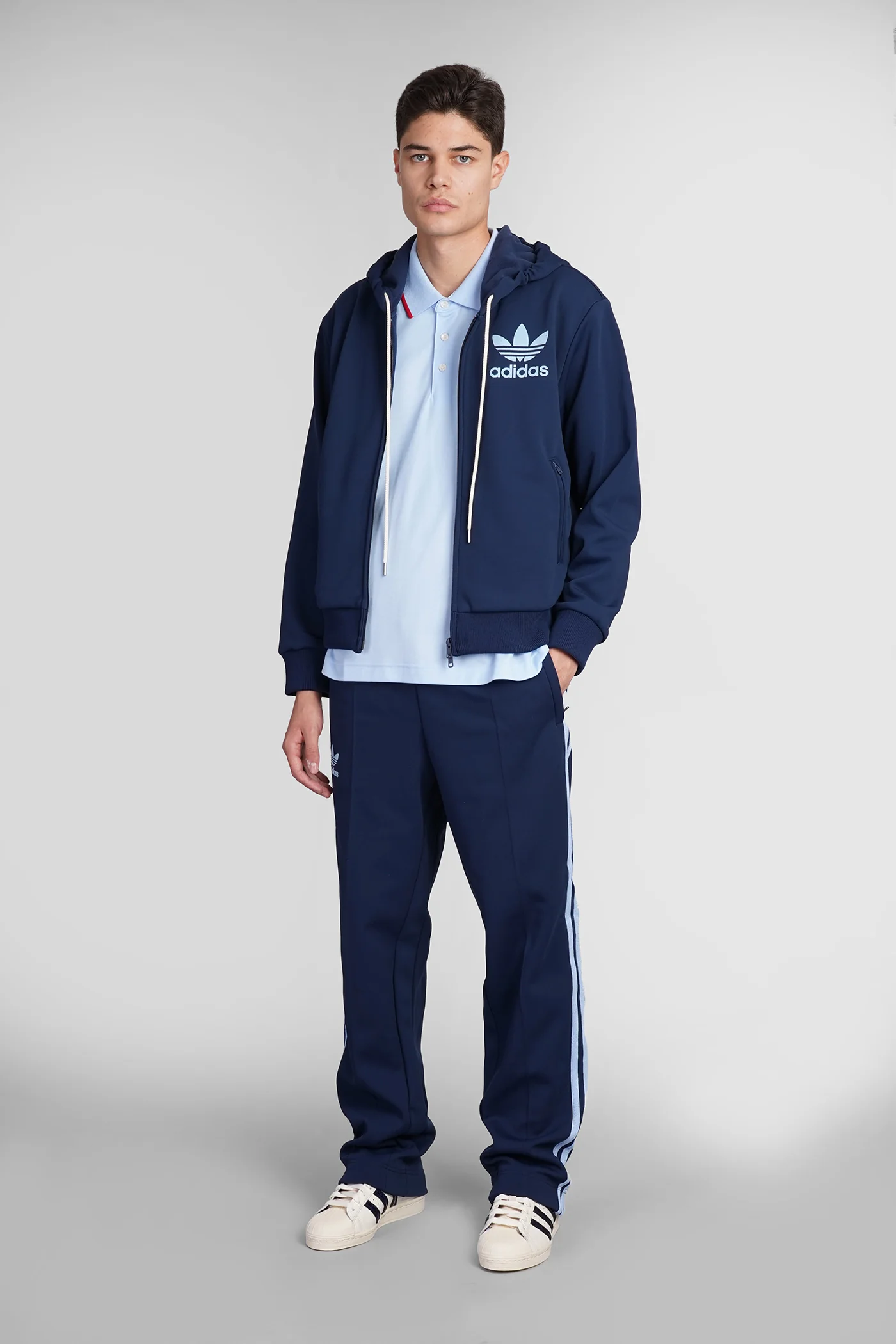 Track Pant Pants in blue polyester - Image 2