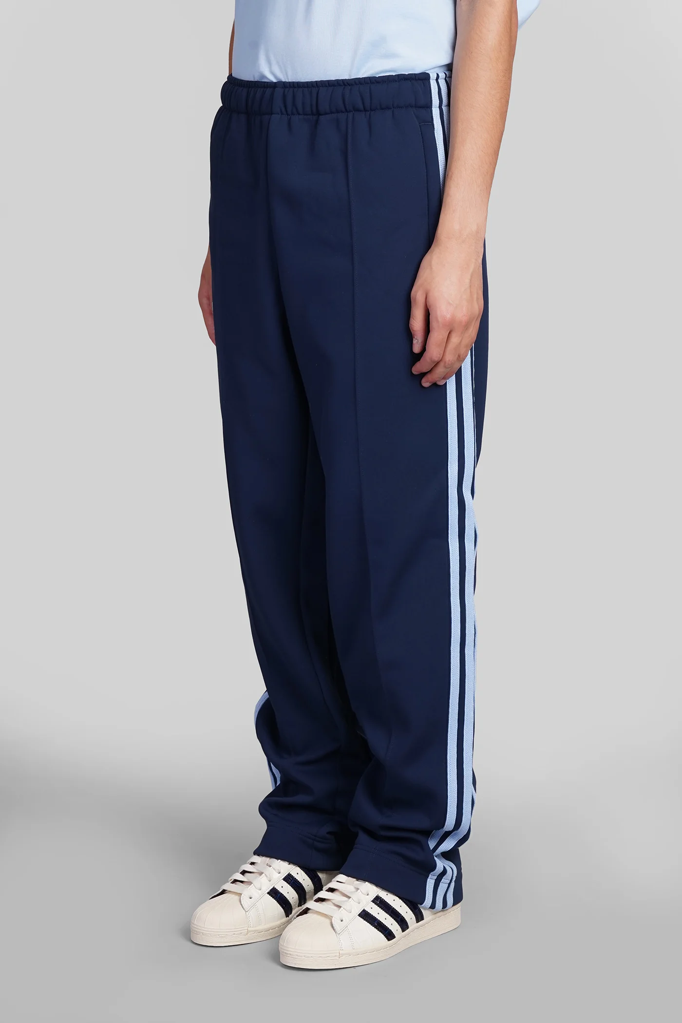 Track Pant Pants in blue polyester - Image 4