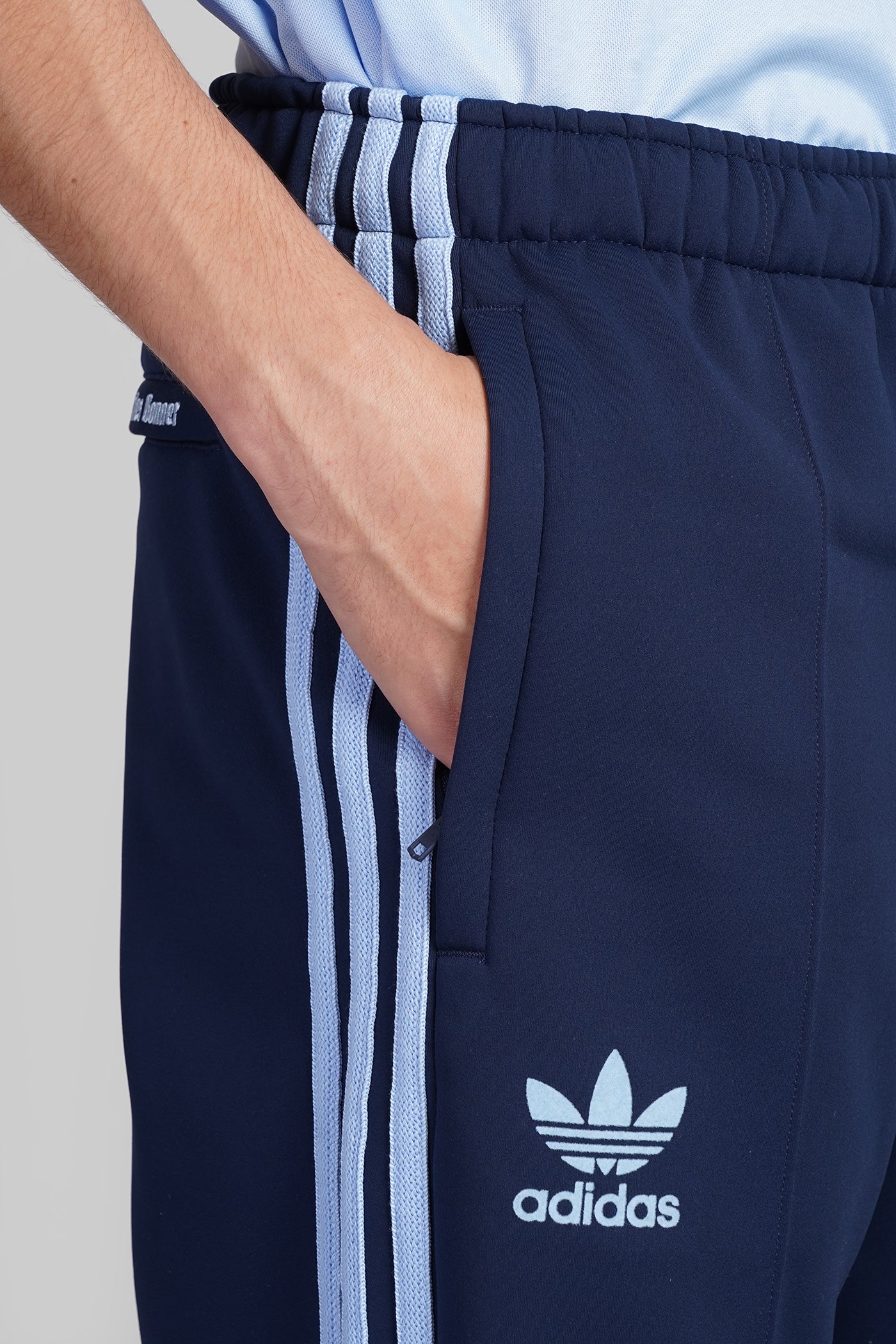 Track Pant Pants in blue polyester - Image 5