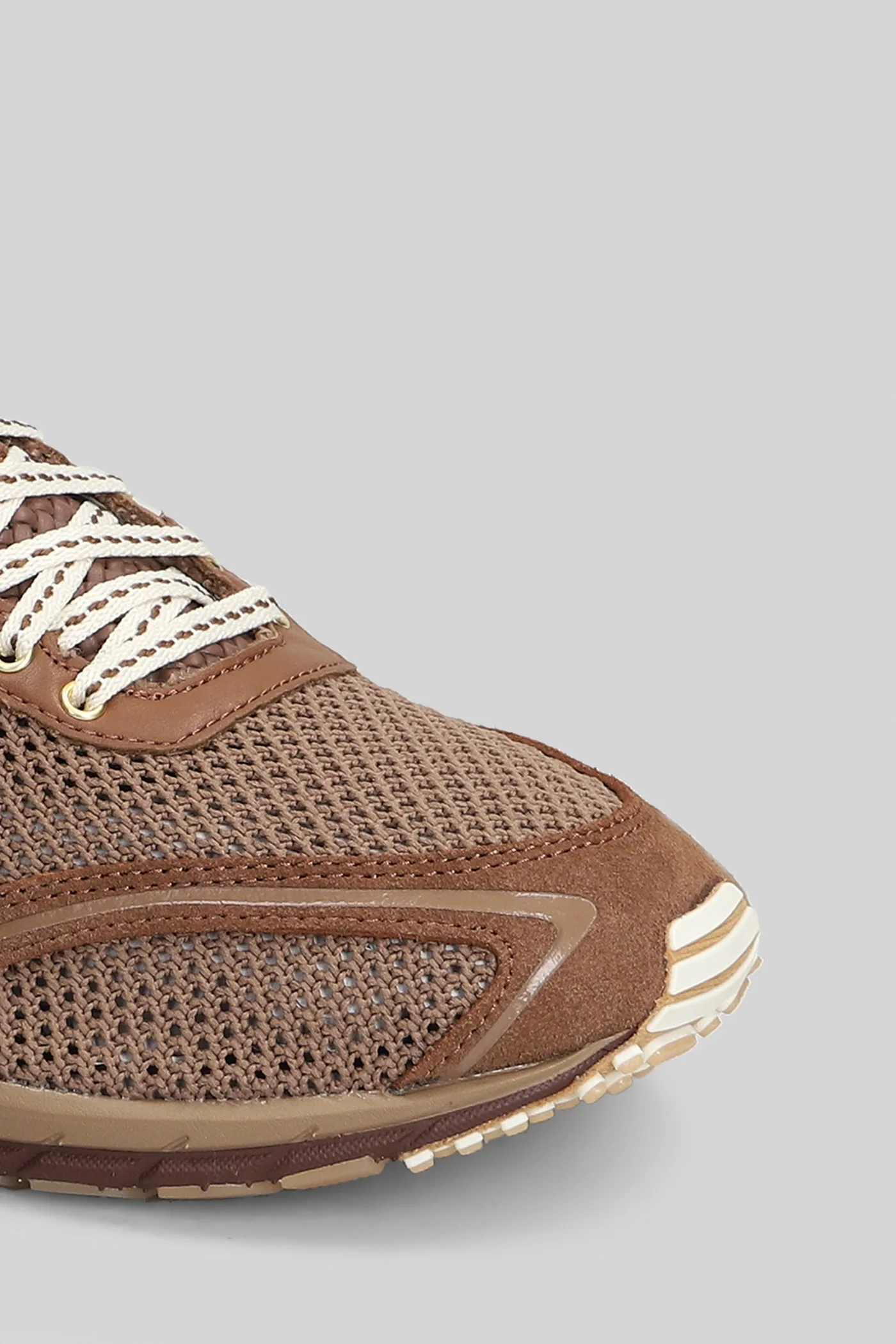 WB Adizero Adios Sneakers in brown Suede and fabric - Image 5