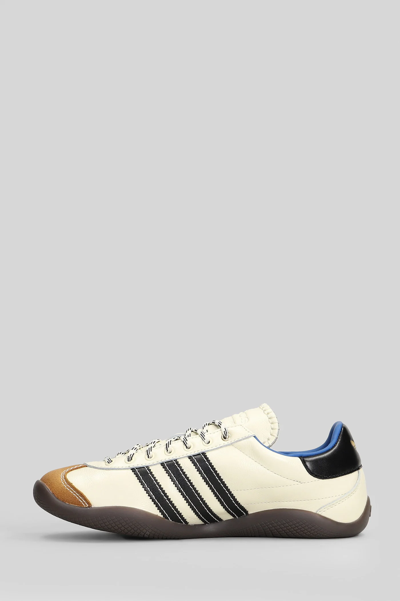 WB Karintha Og Sneakers in beige leather - Image 3