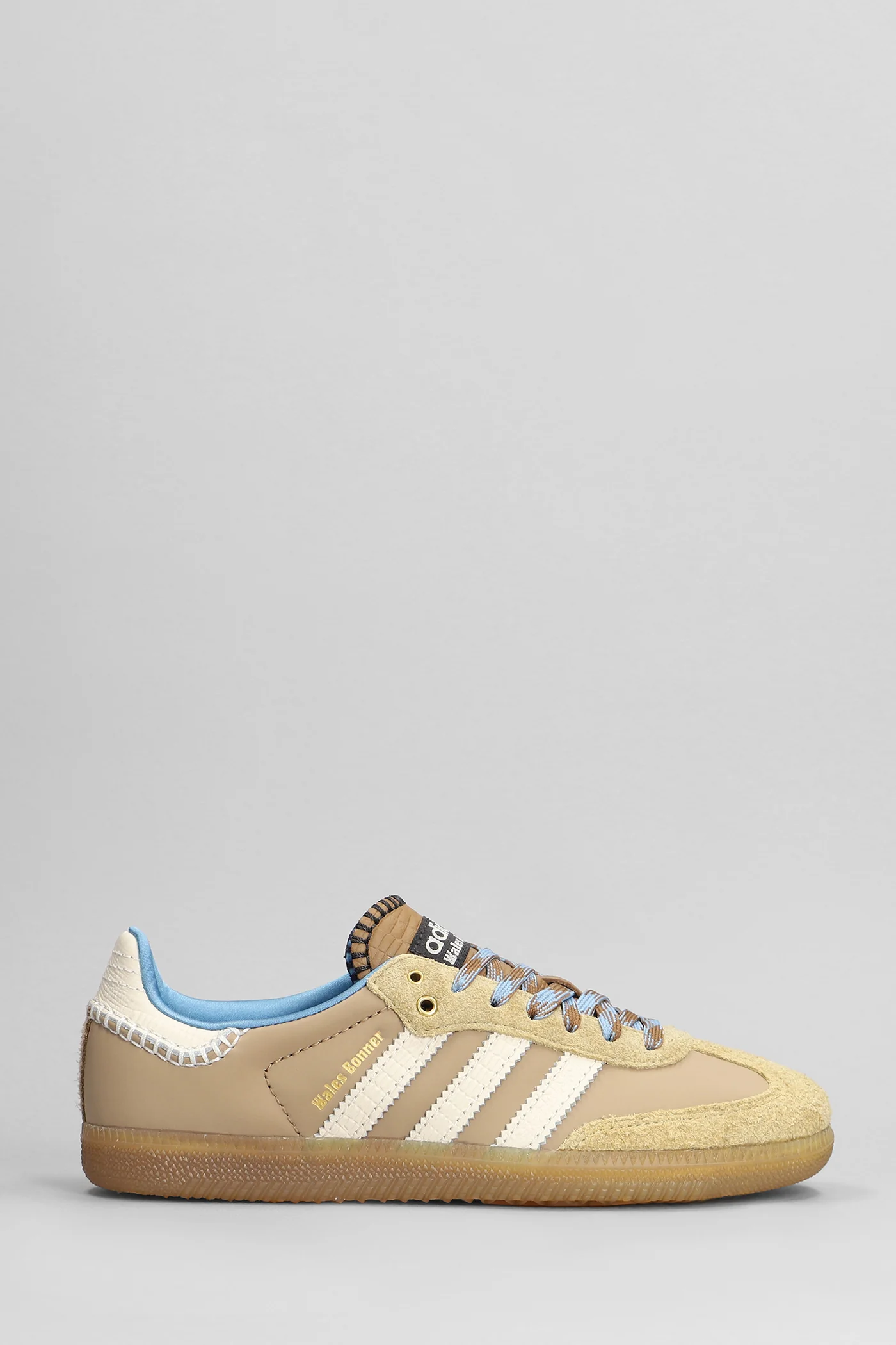 Wb Samba Sneakers in grey Suede and fabric