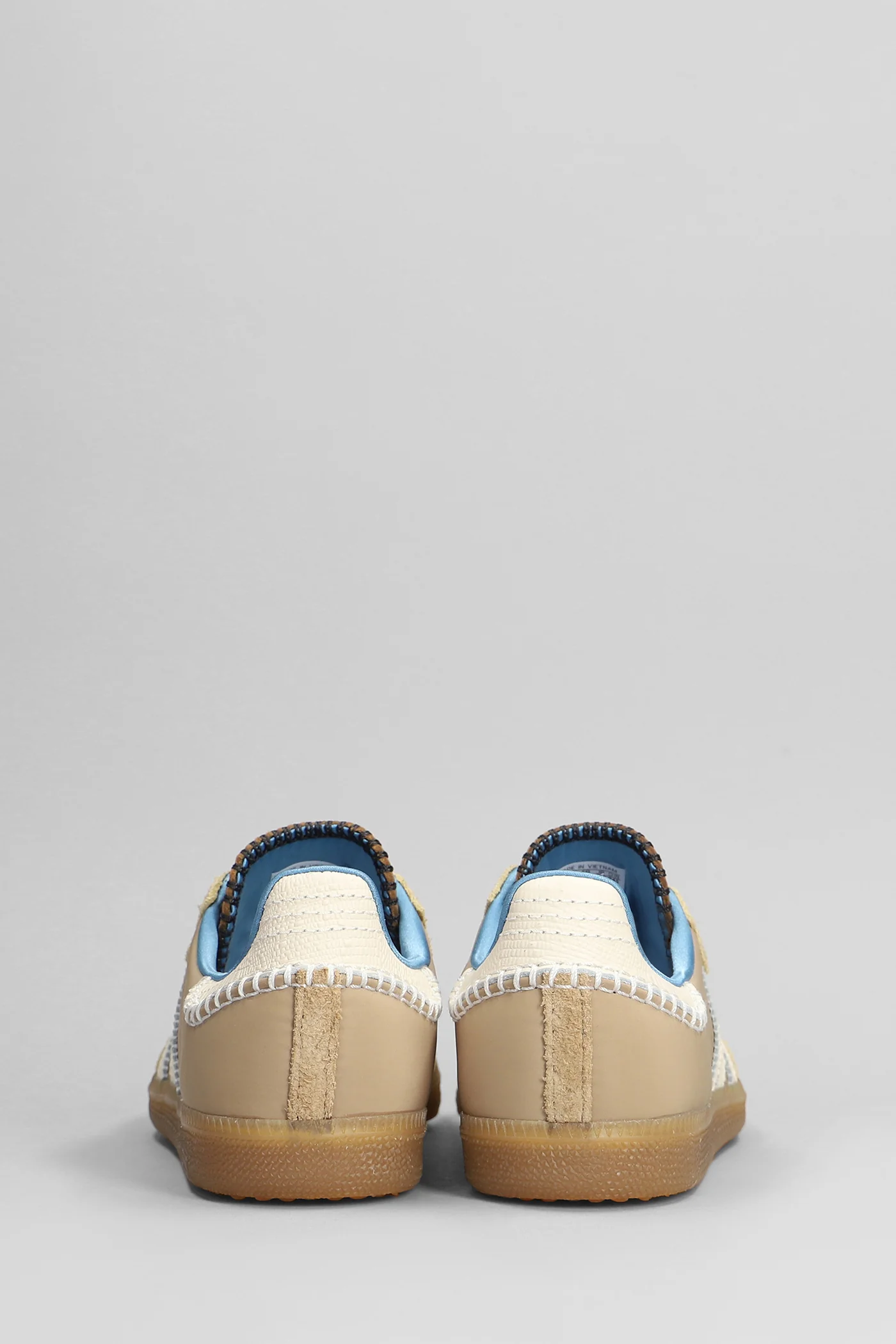 Wb Samba Sneakers in grey Suede and fabric - Image 4