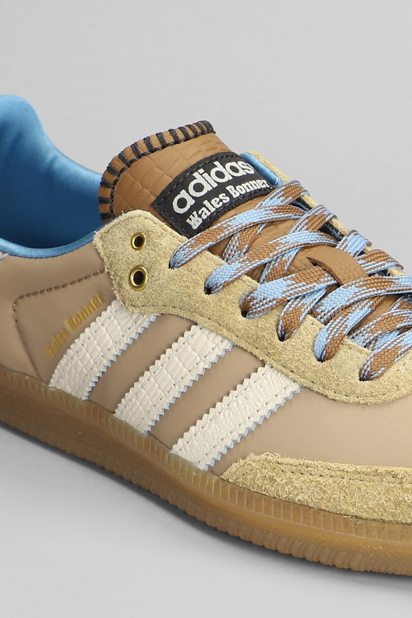 Wb Samba Sneakers in grey Suede and fabric - Image 5