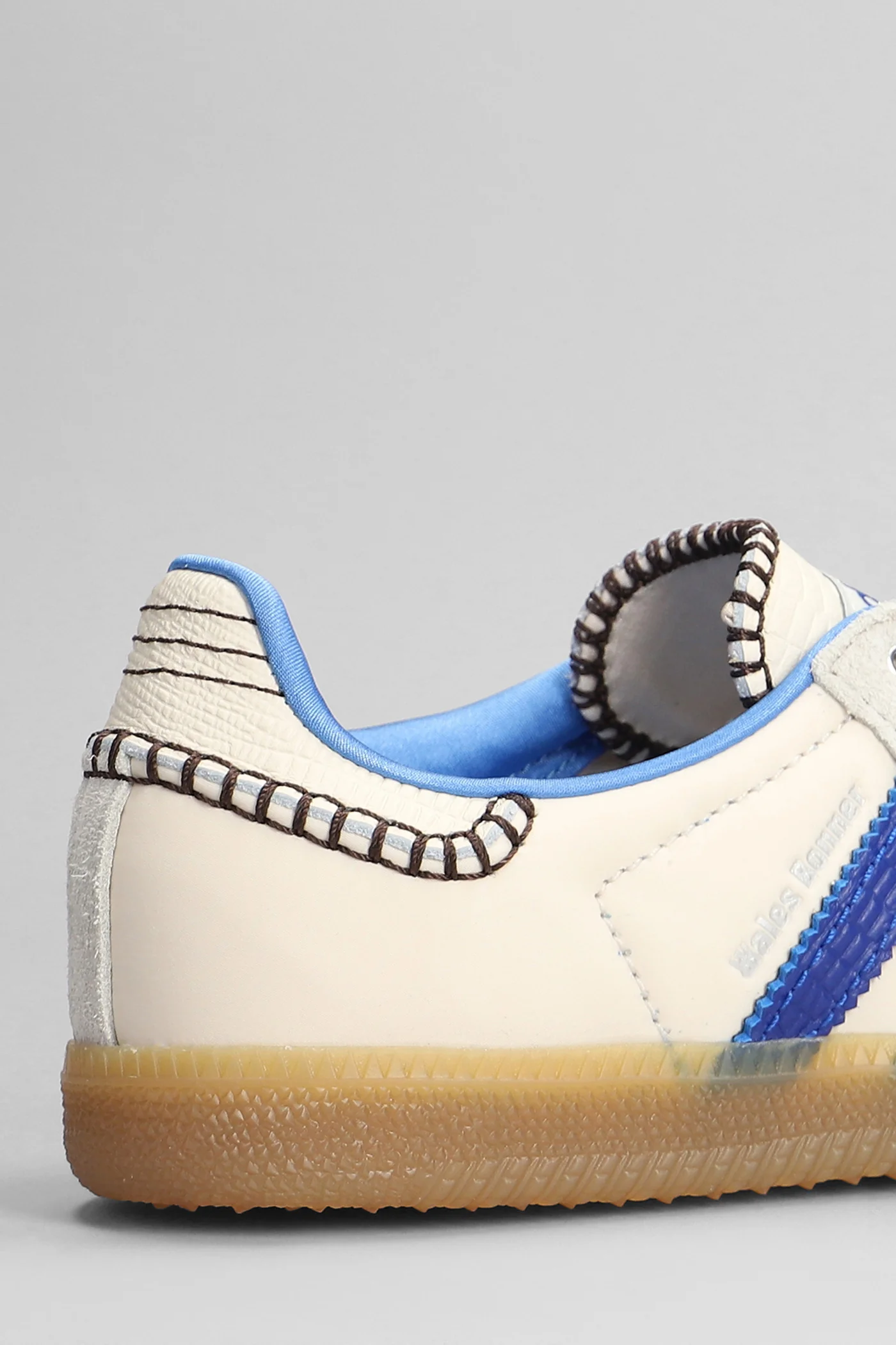Wb Samba Sneakers in taupe Suede and fabric - Image 5