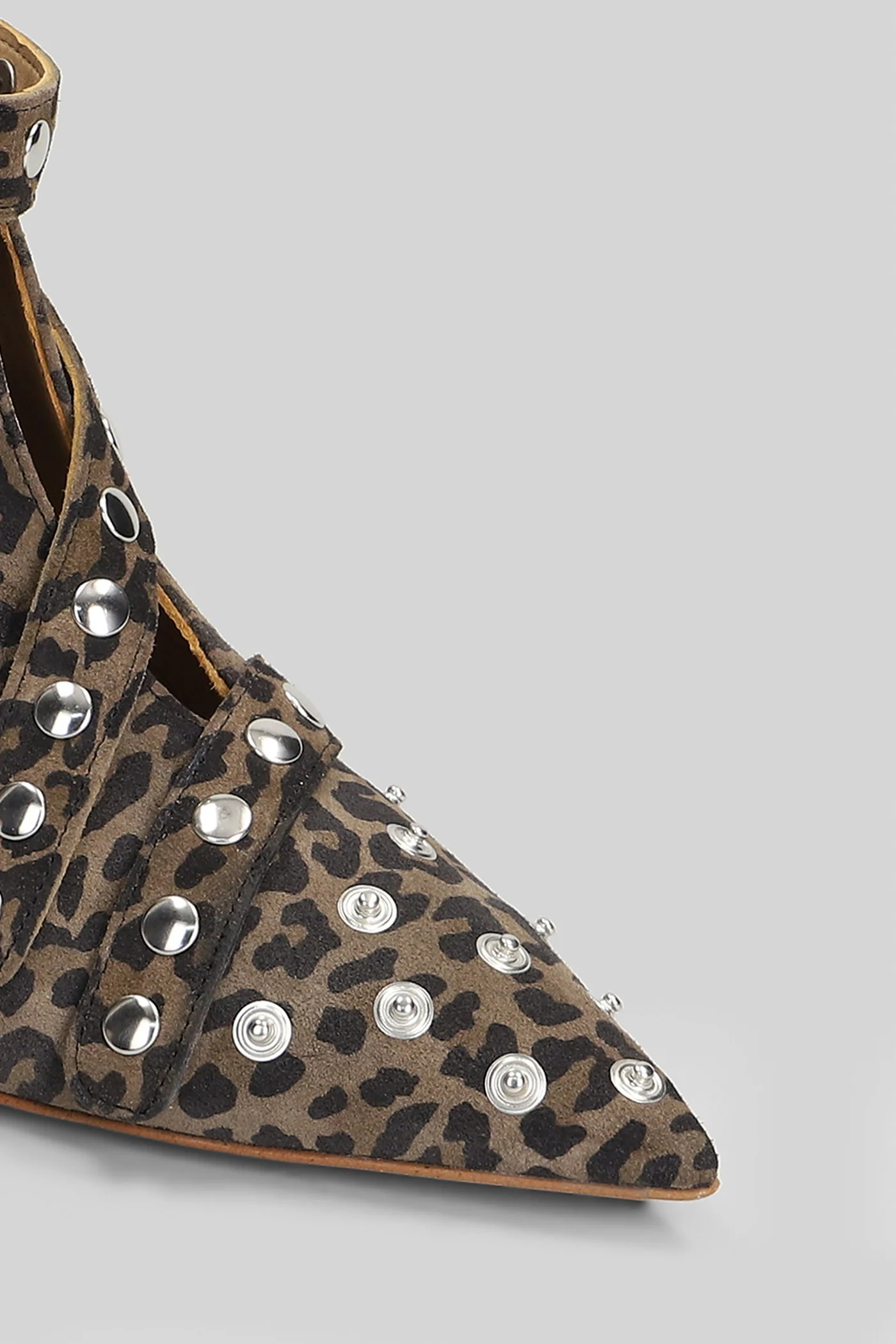 High heels Ankle boots in Animalier suede - Image 5