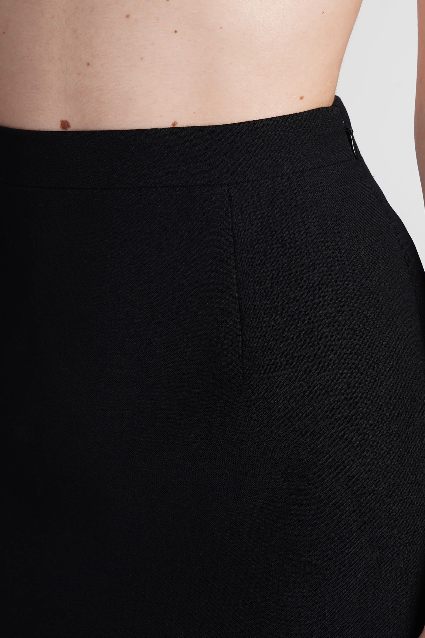 Skirt in black wool - Image 5