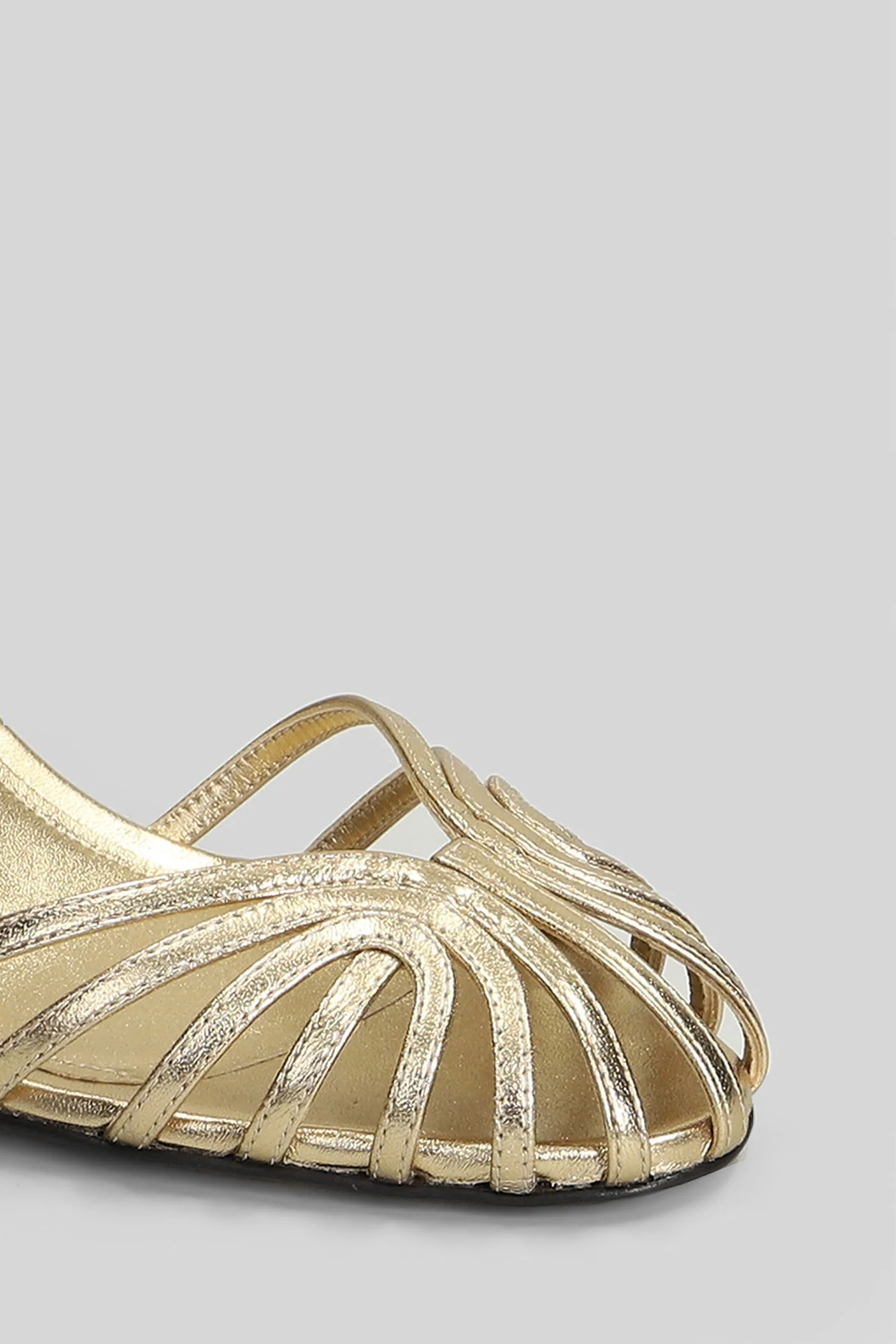 Blake 75 Sandals in gold leather - Image 20
