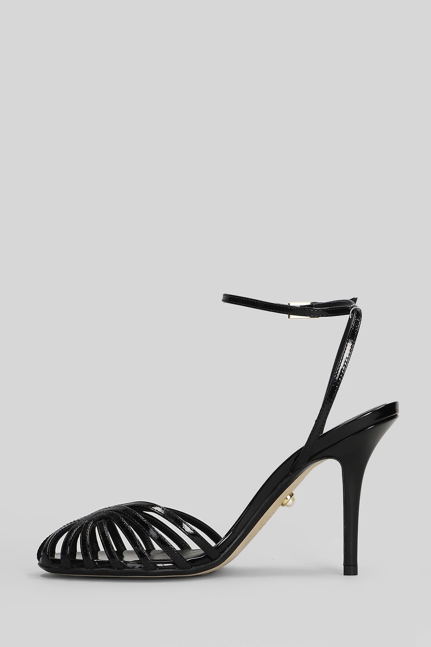 Blake 95 Sandals in black patent leather - Image 3