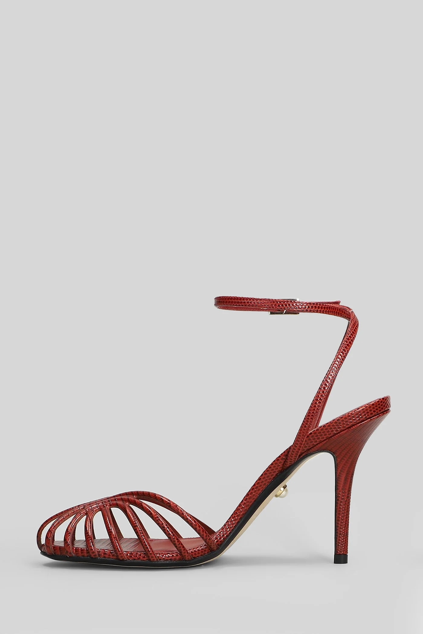 Blake 95 Sandals in brown leather - Image 3