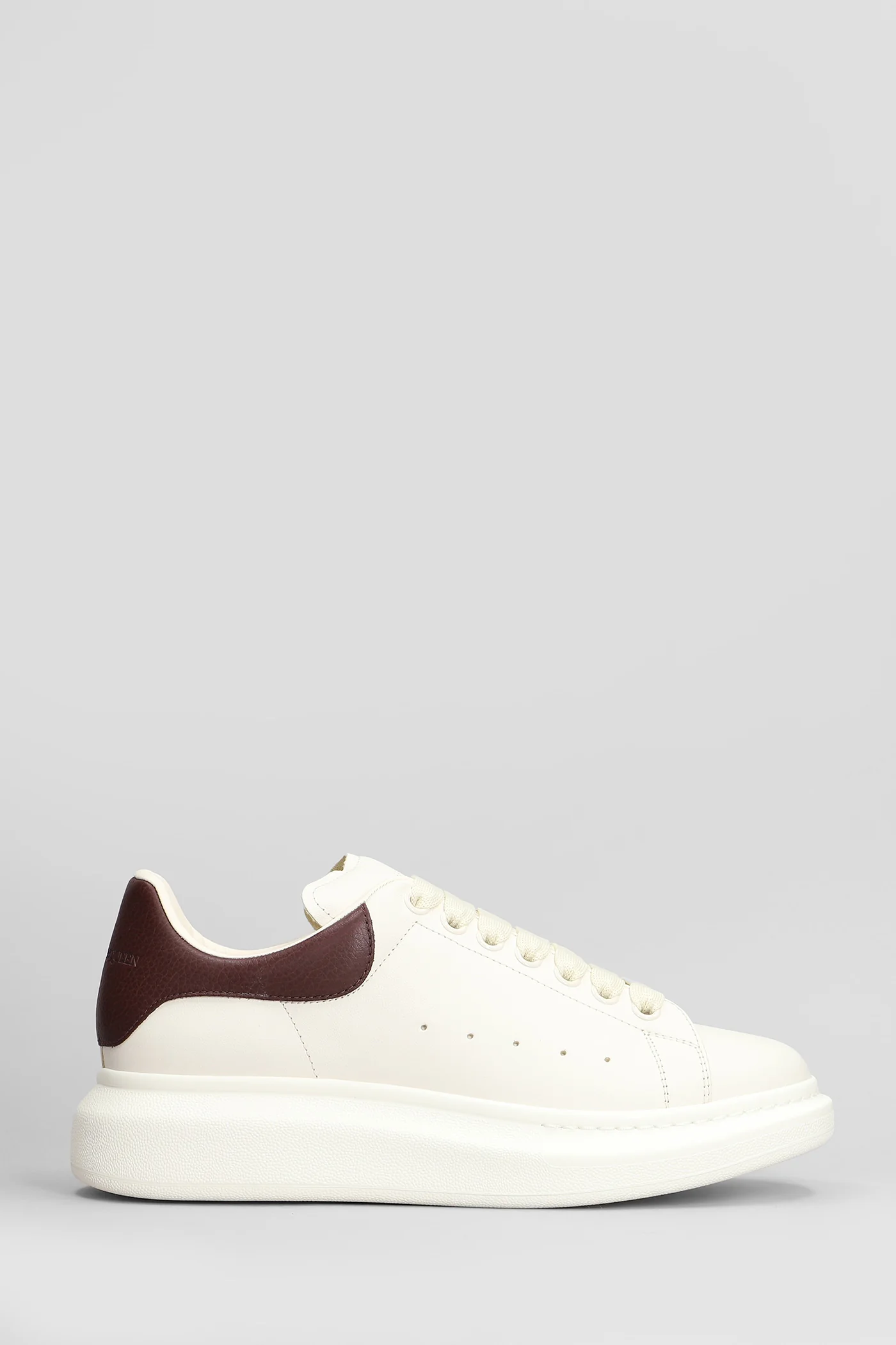 Oversize sneak Sneakers in beige leather - Image 21