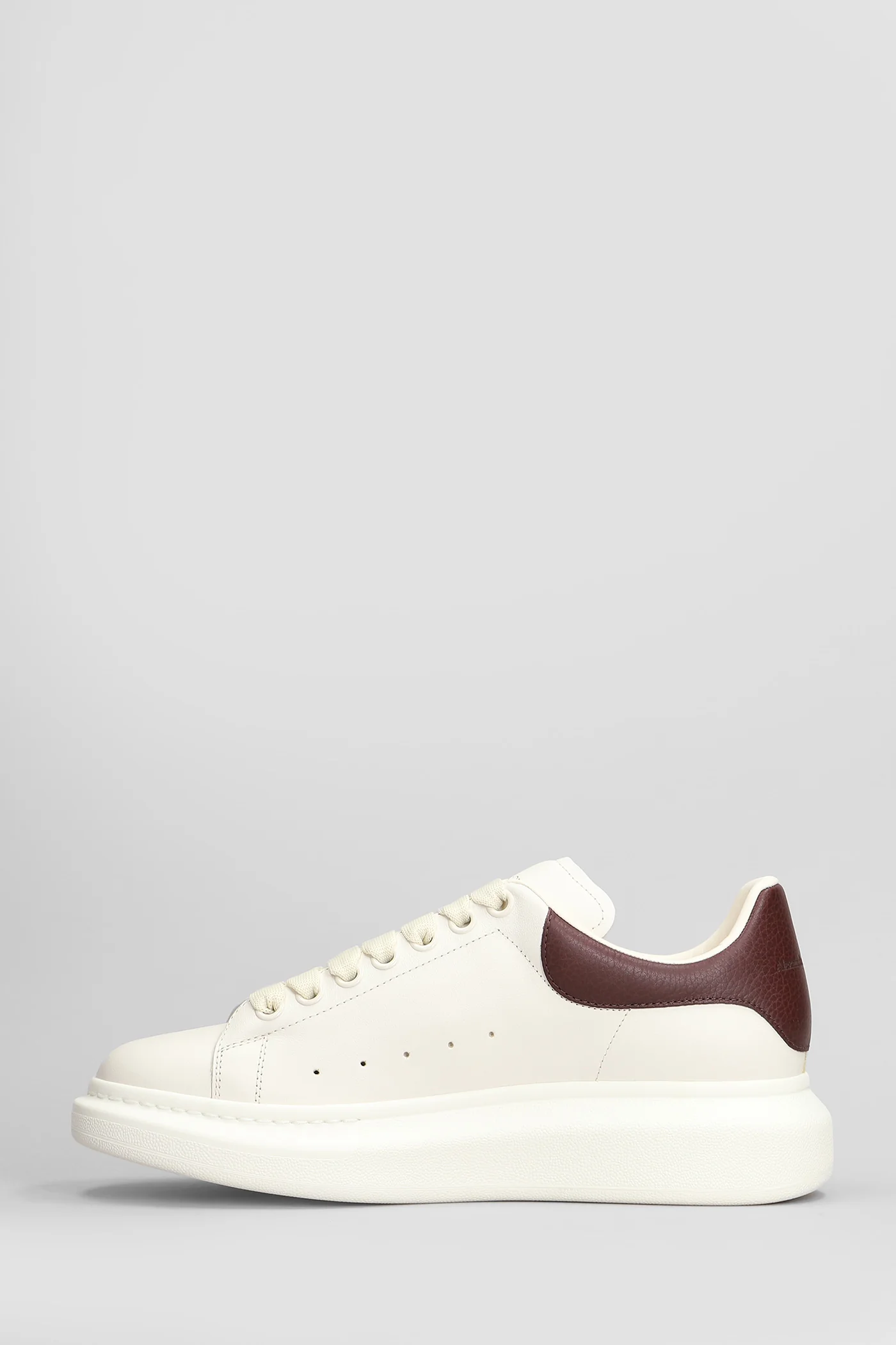 Oversize sneak Sneakers in beige leather - Image 33