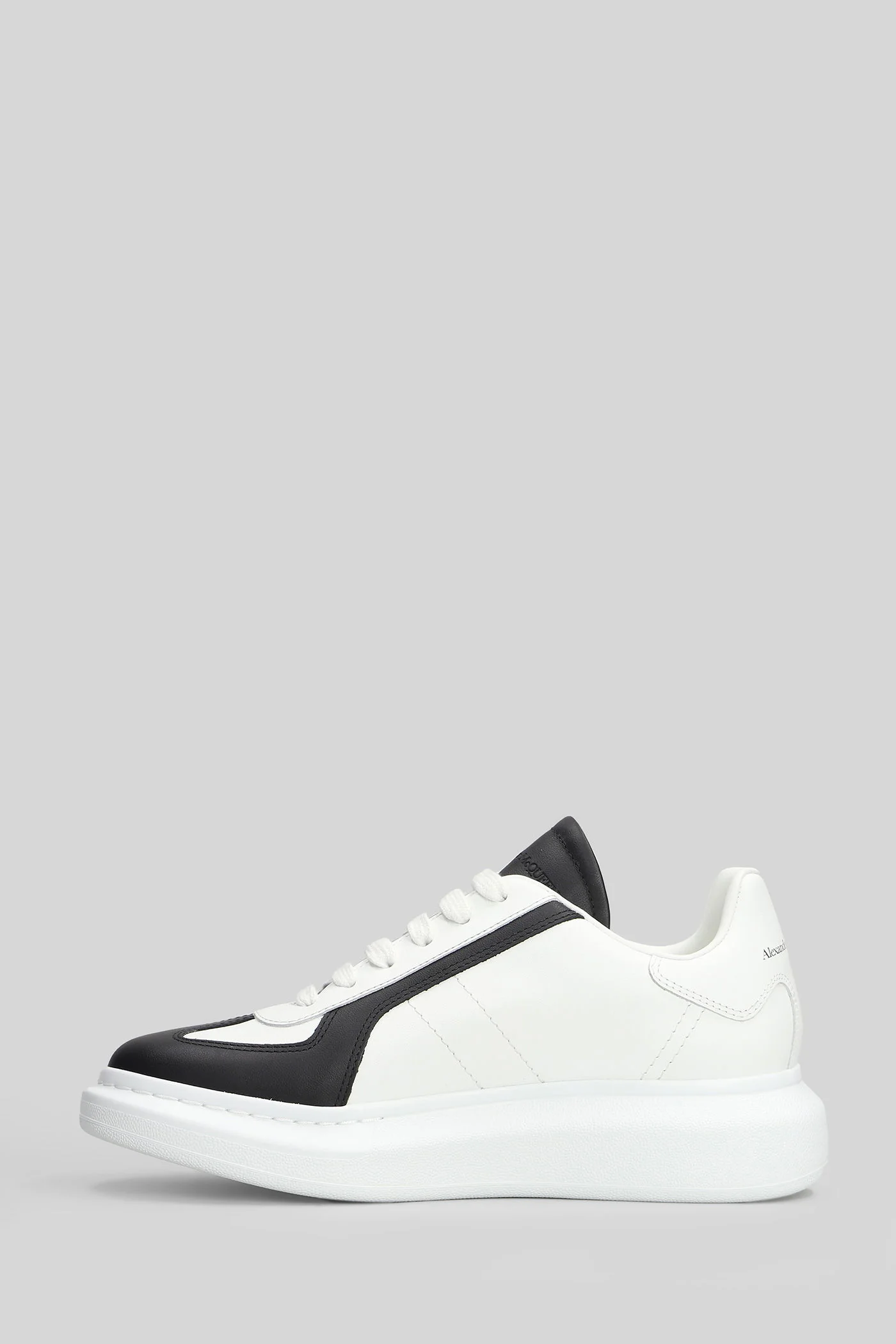 Oversize sneak Sneakers in white leather - Image 3
