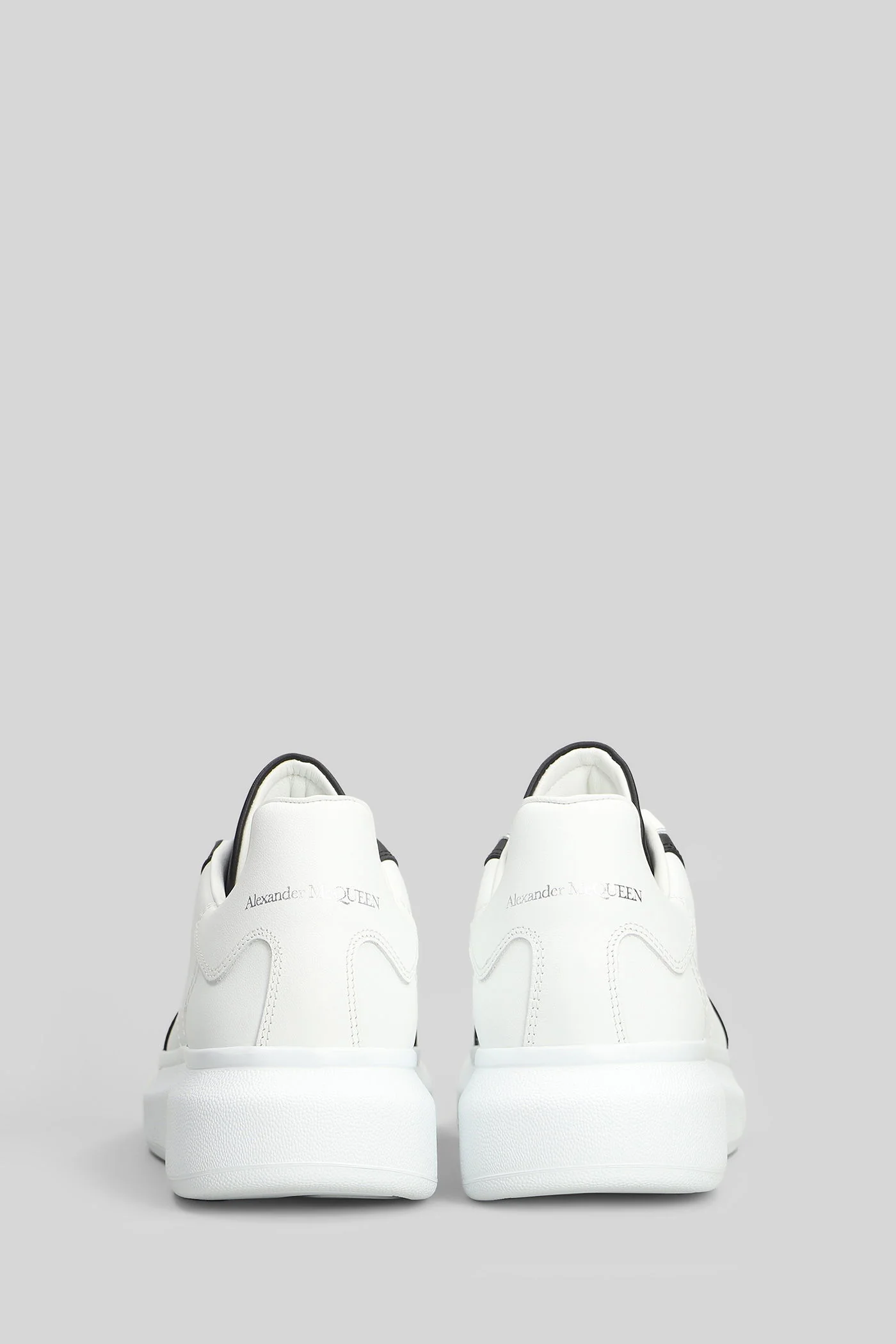 Oversize sneak Sneakers in white leather - Image 4