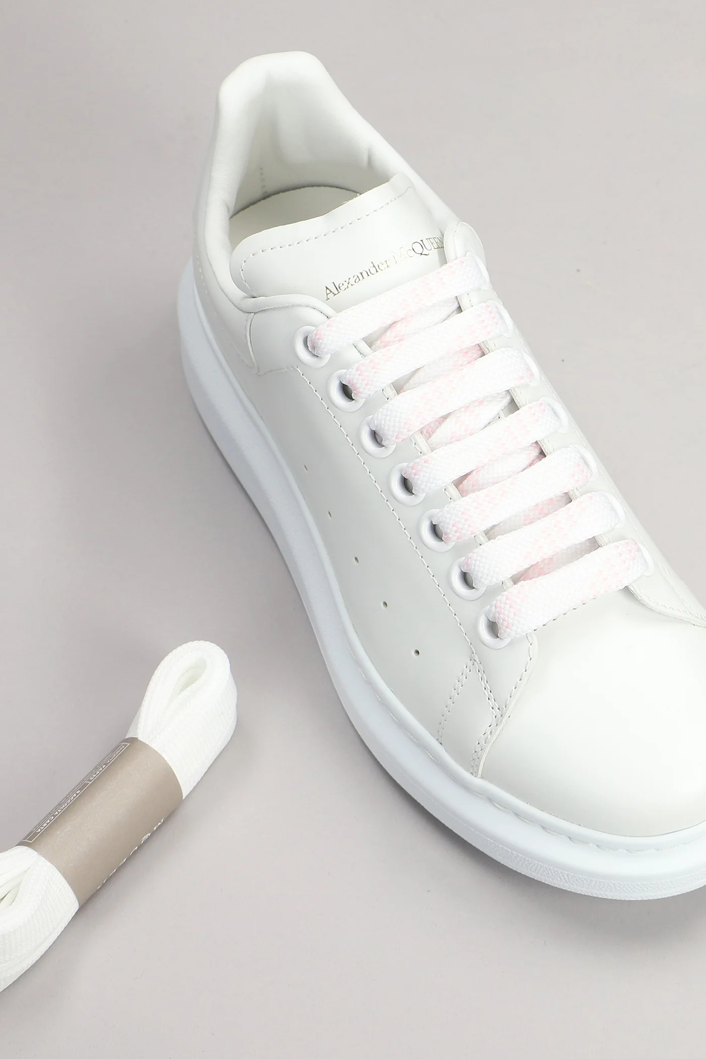Oversize sneak Sneakers in white leather - Image 6