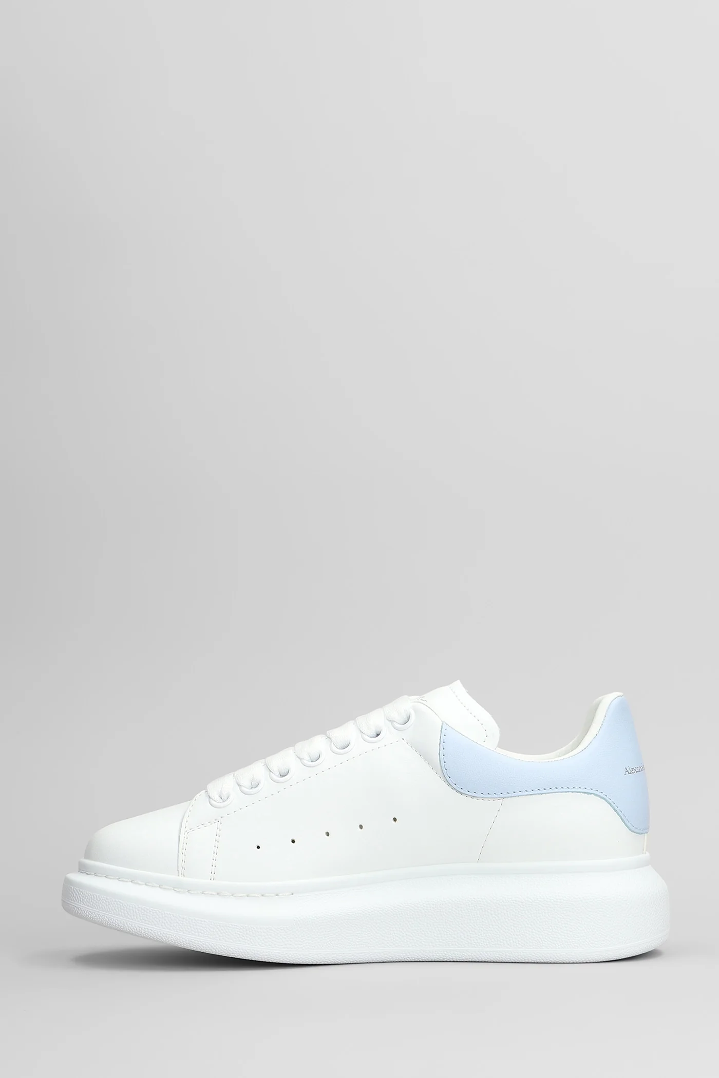 Oversize sneak Sneakers in white leather - Image 3