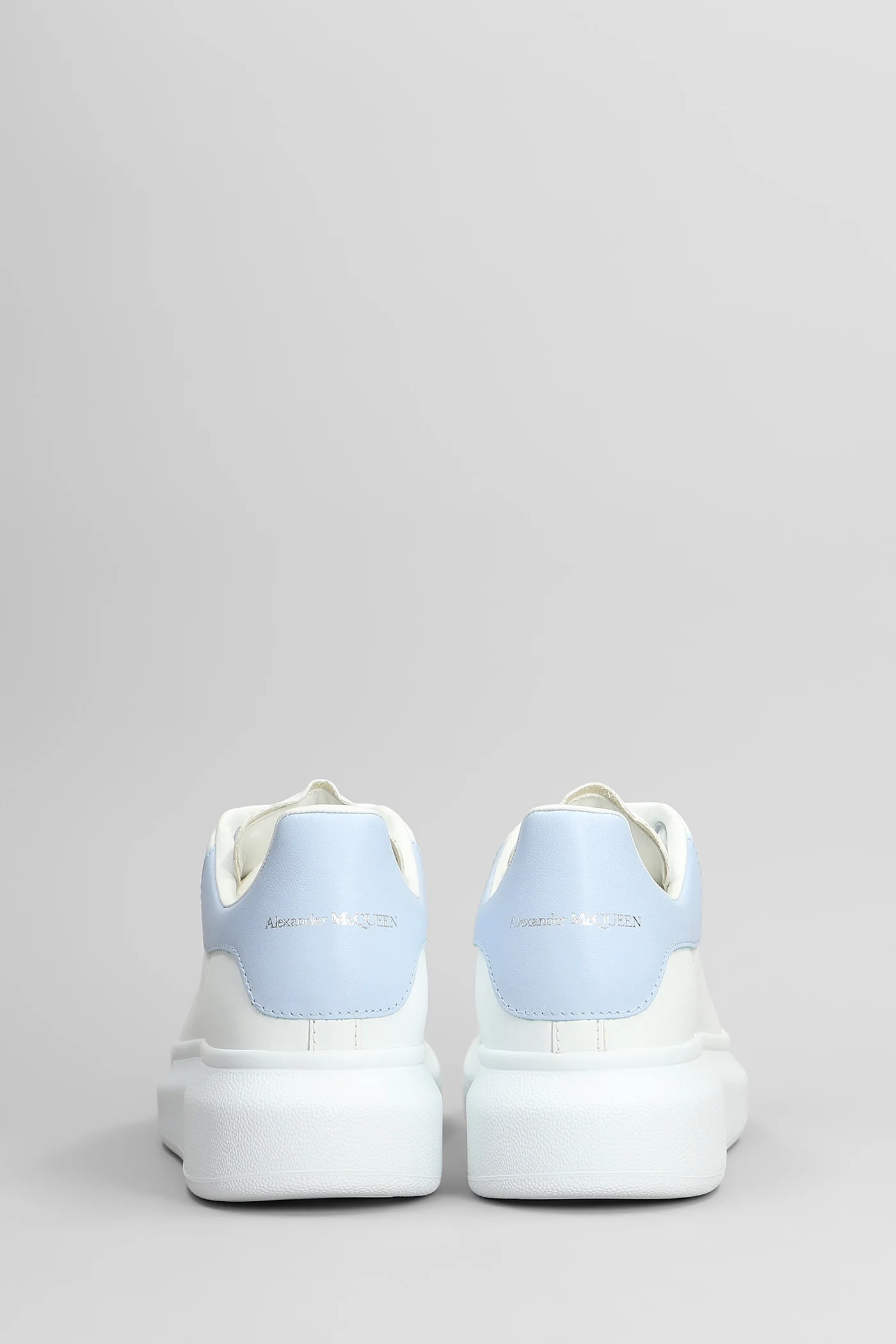 Oversize sneak Sneakers in white leather - Image 4