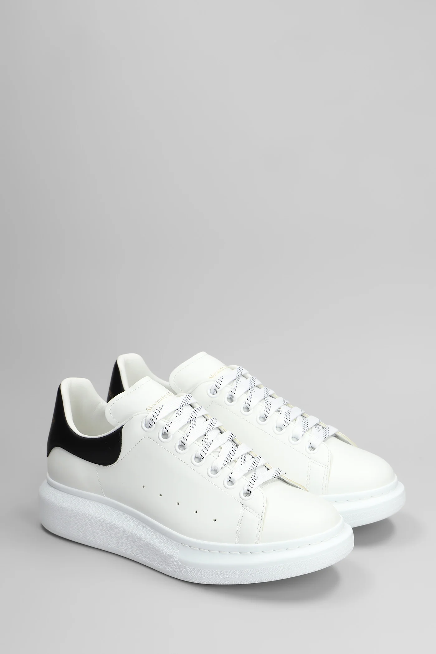 Oversize sneak Sneakers in white leather - Image 2