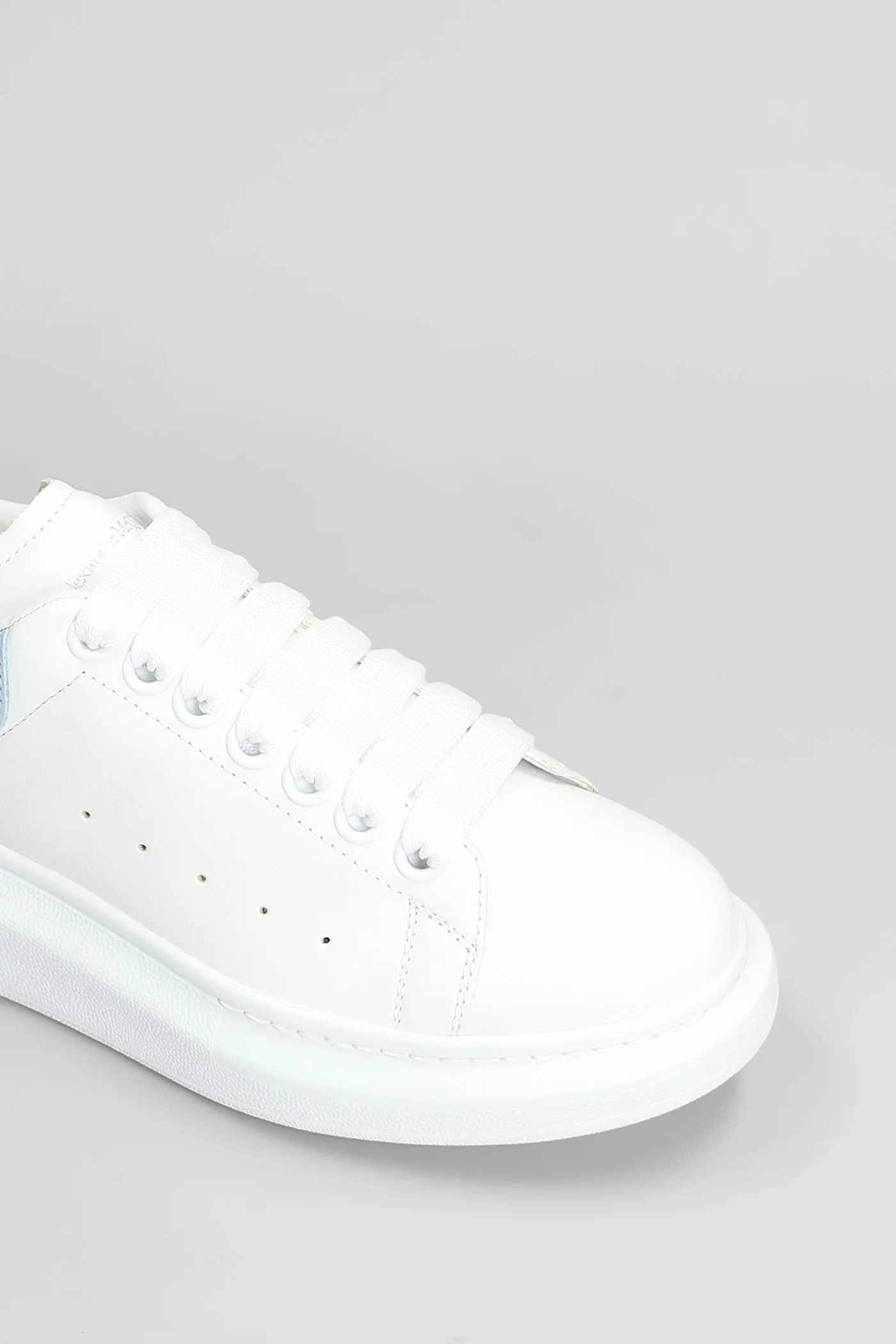Oversize sneak Sneakers in white leather - Image 5