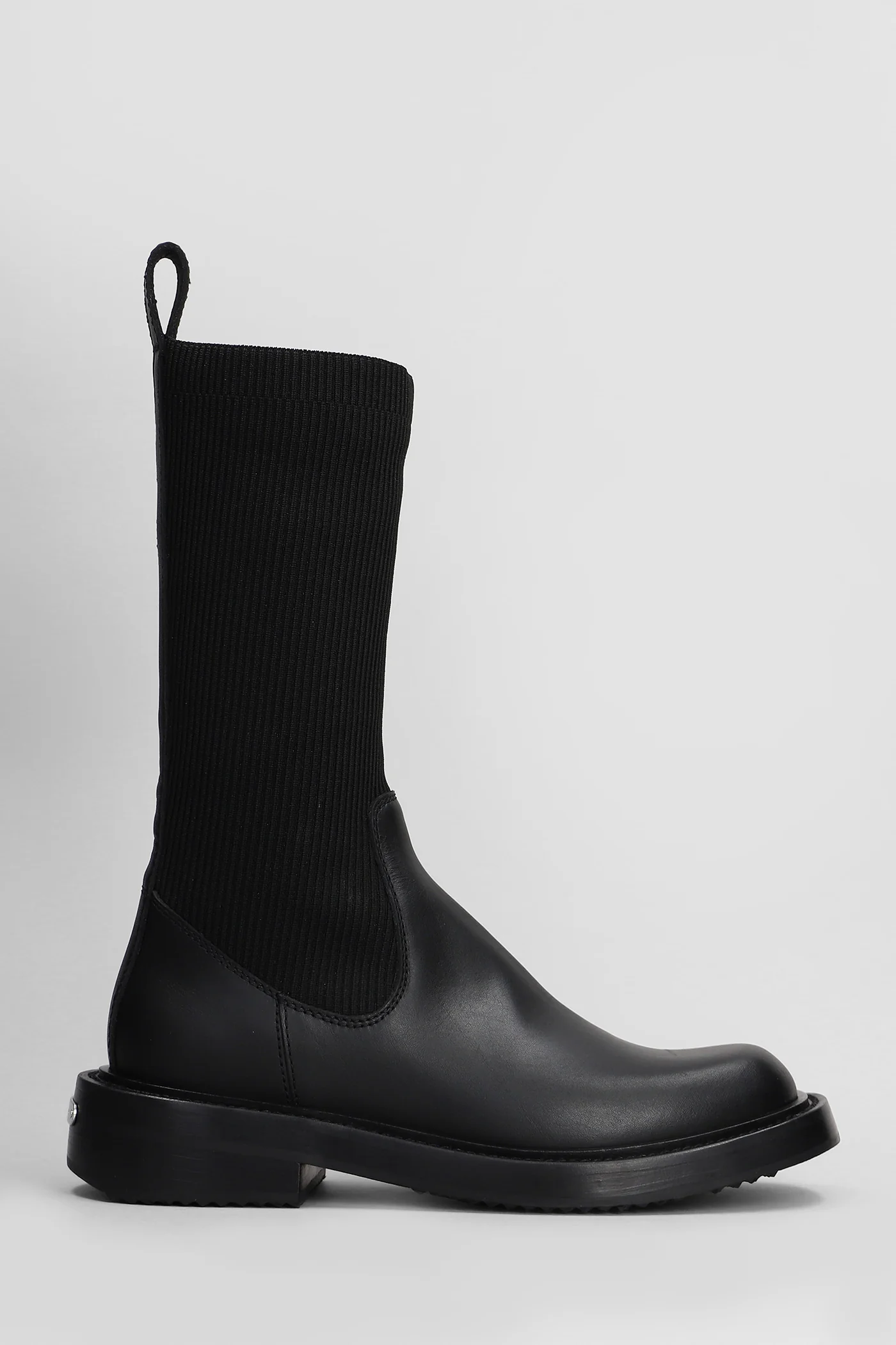 Detroit sock boot Combat boots in black leather