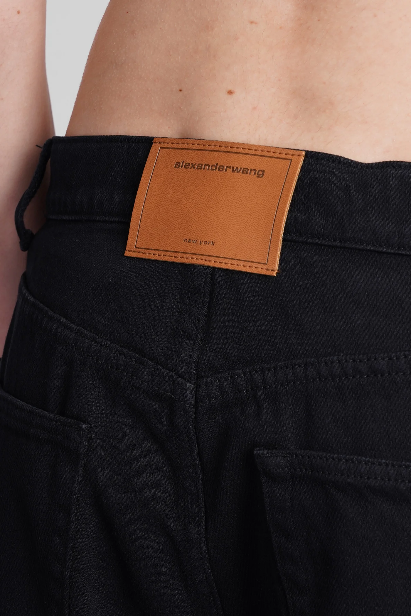 Jeans in black cotton - Image 5