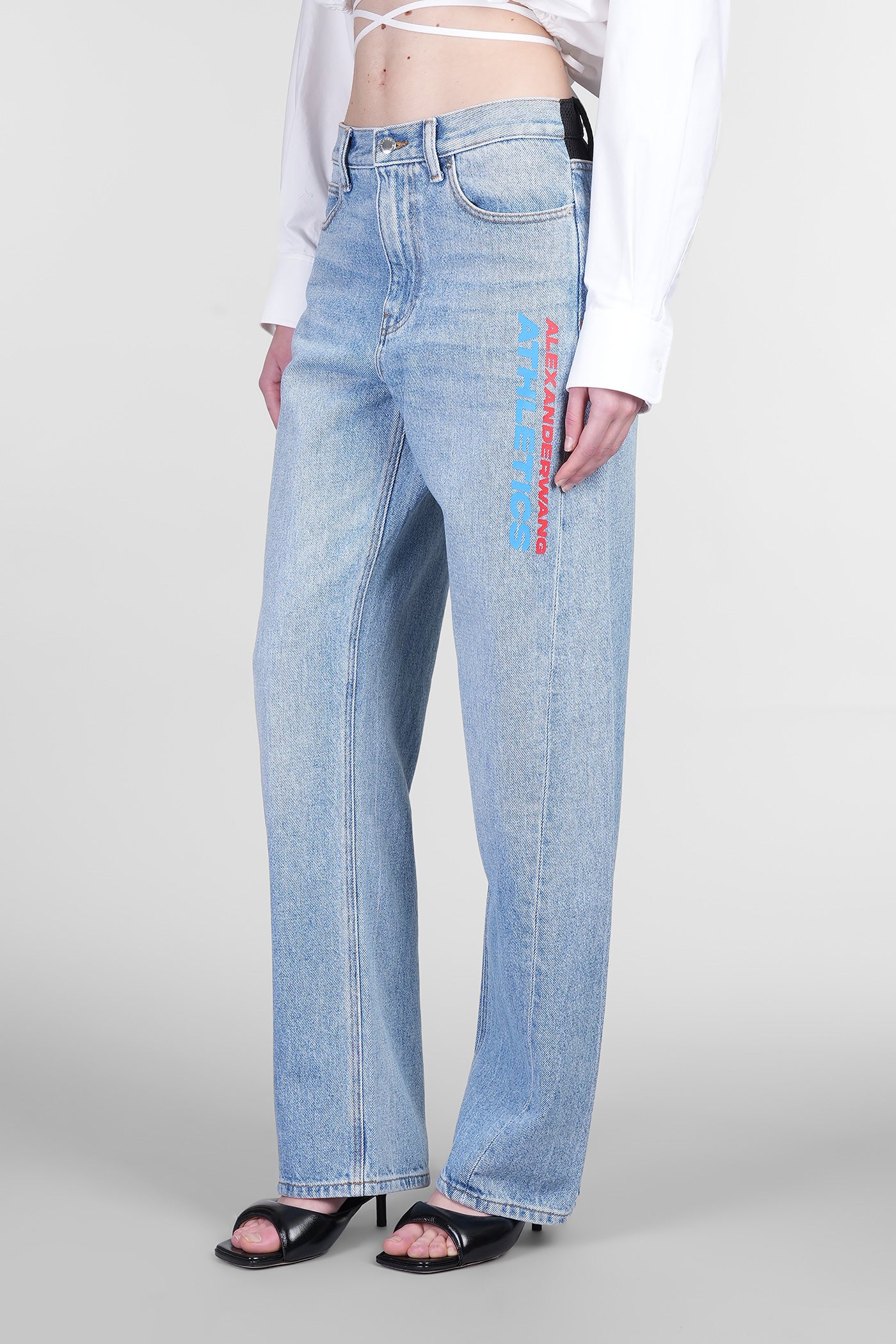 Jeans in blue cotton - Image 4