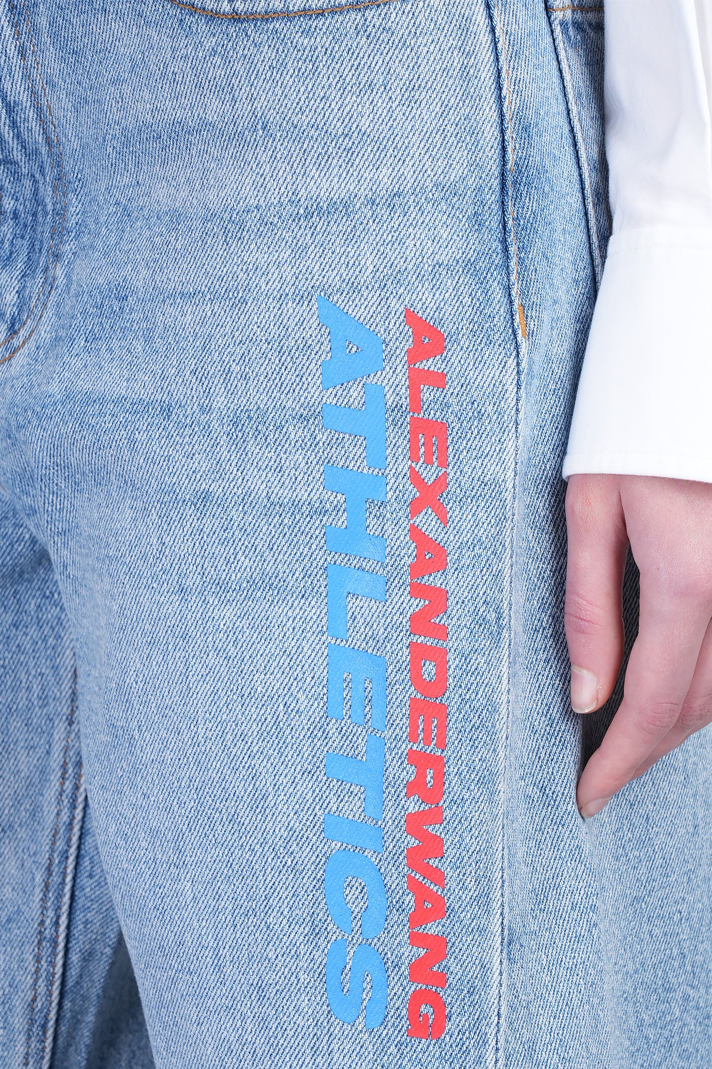 Jeans in blue cotton - Image 5