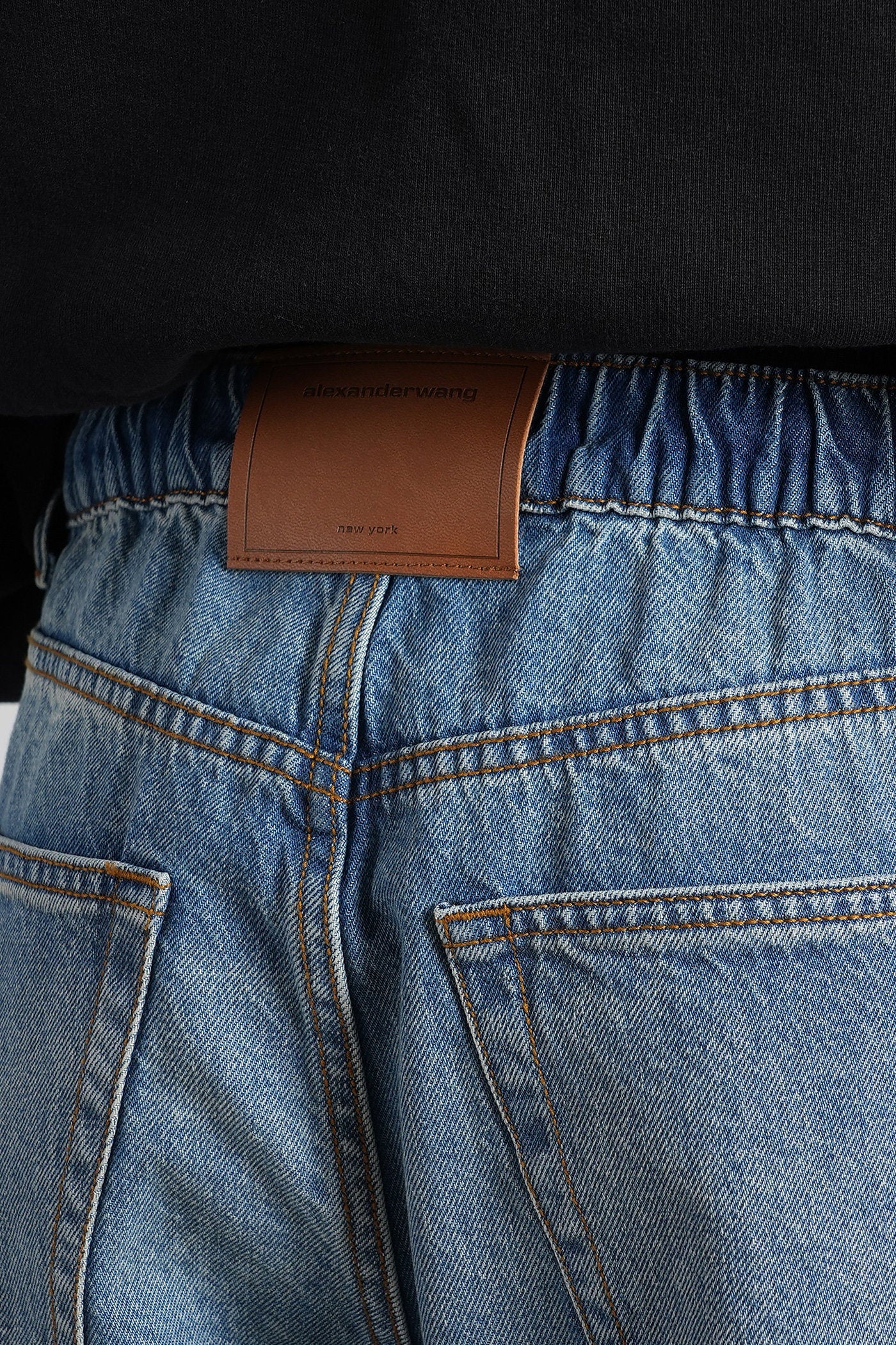 Jeans in blue cotton - Image 5