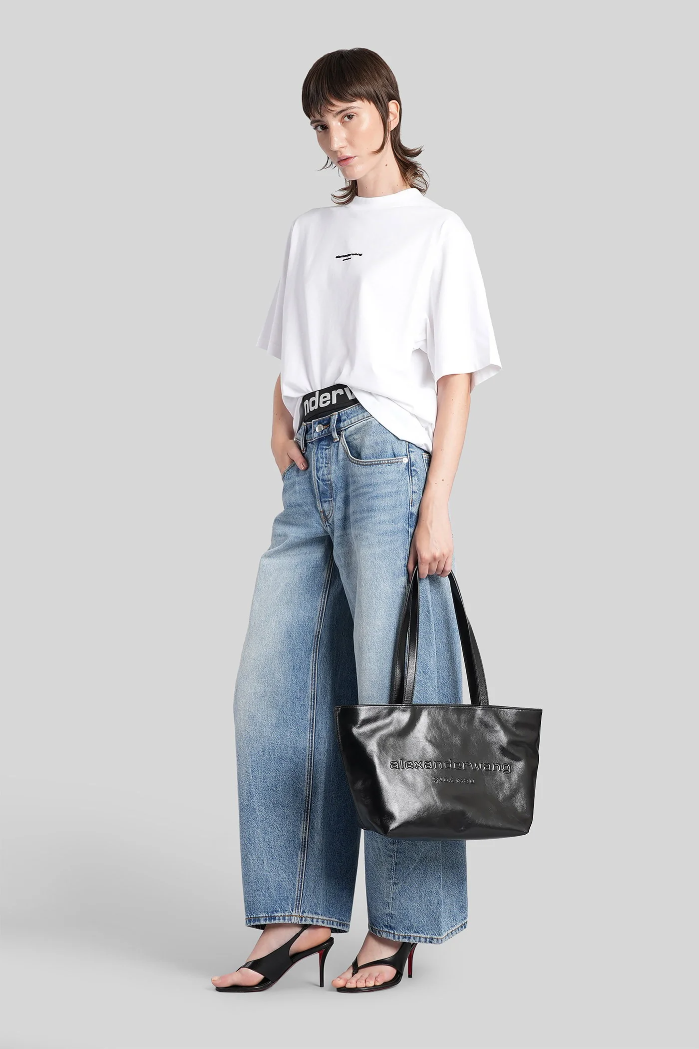 Jeans in blue cotton - Image 2