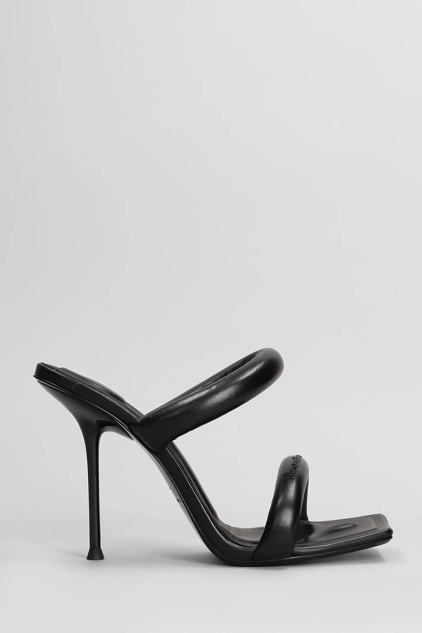 Julie 105 Sandals in black leather